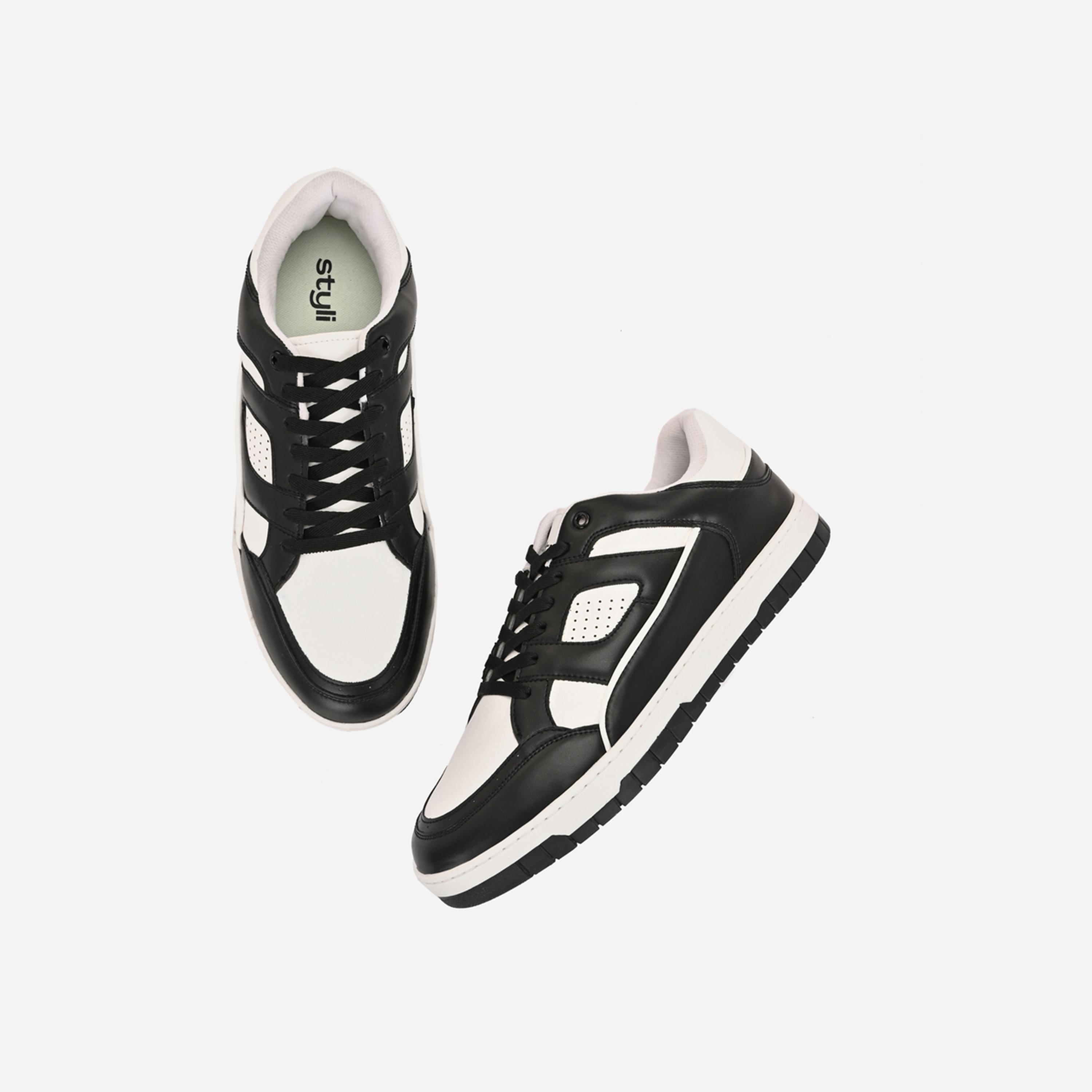 ستايلي-  أحذية رياضية بأربطة ملونة-men-shoes-sneakers-image-3