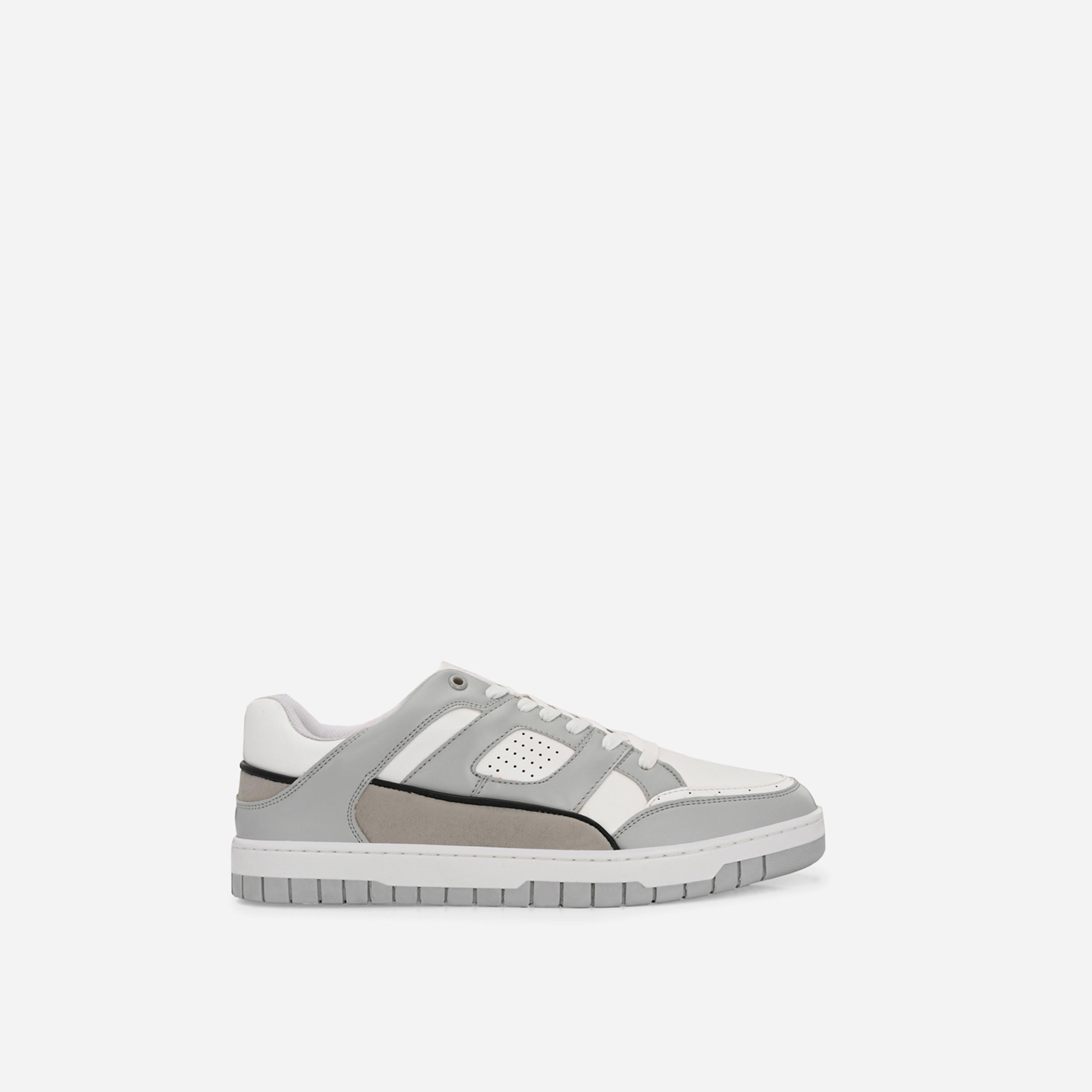 Styli Color Block Court Lace Up Sneakers-men-shoes-sneakers-image-2