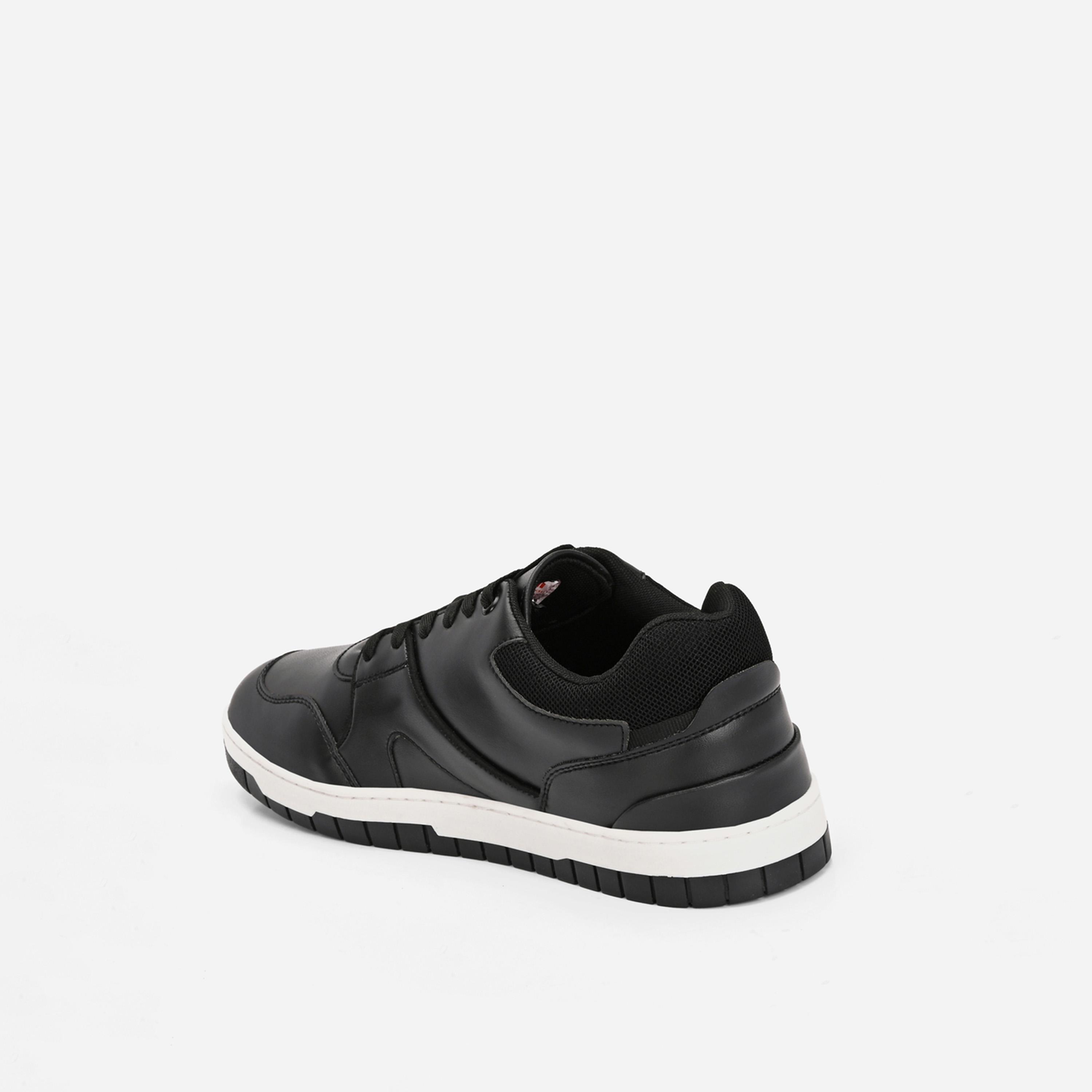 Styli Abstract Sole Lace Up Sneakers-men-shoes-sneakers-image-4