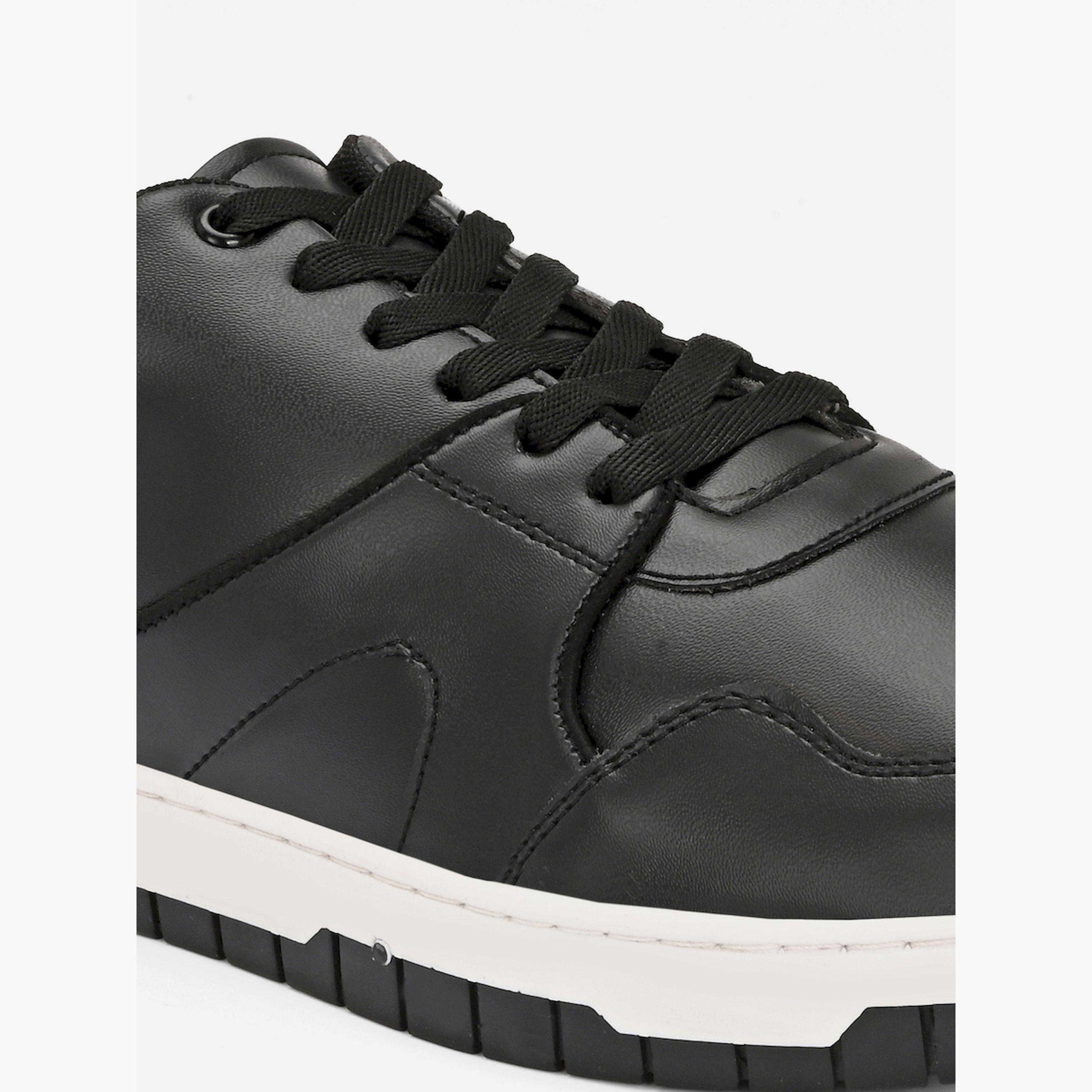 Styli Abstract Sole Lace Up Sneakers-men-shoes-sneakers-image-6