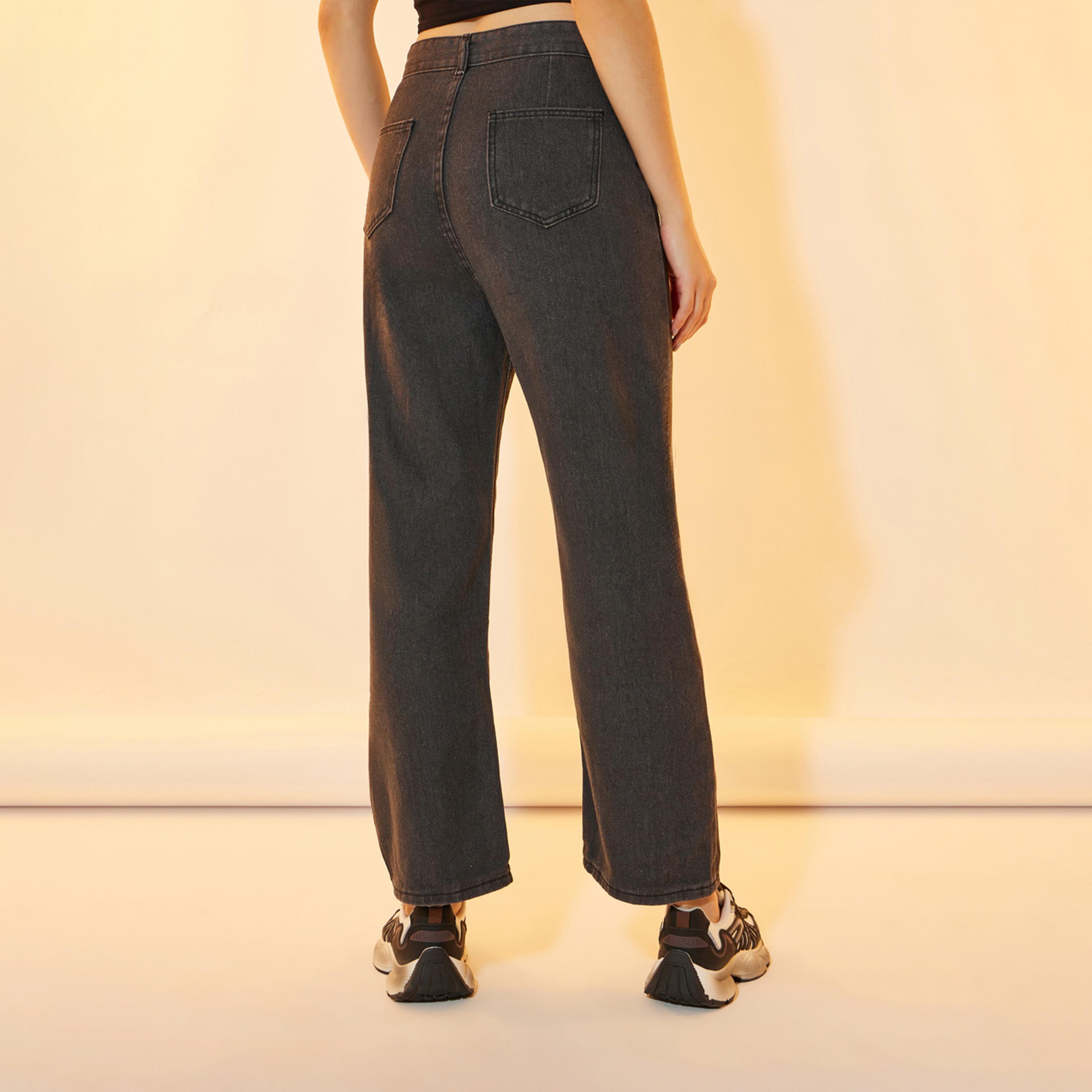 Take Two Solid Mid Rise Straight Fit Jeans-women-clothing-bottoms-jeans-image-4