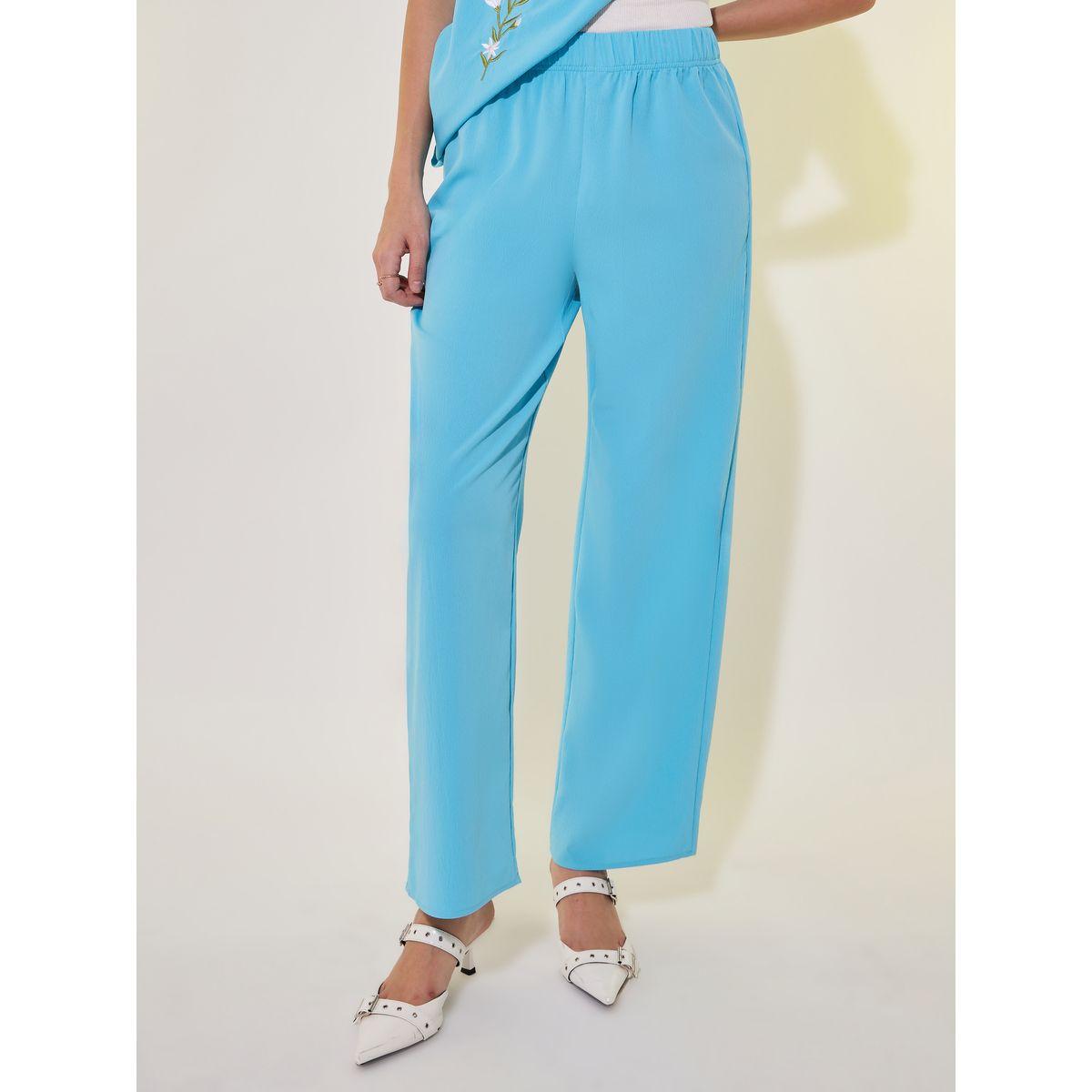 Take Two Embroidered Detail Short Sleeve Shirt and Pants Co-Ords-women-clothing-coordsets-image-7