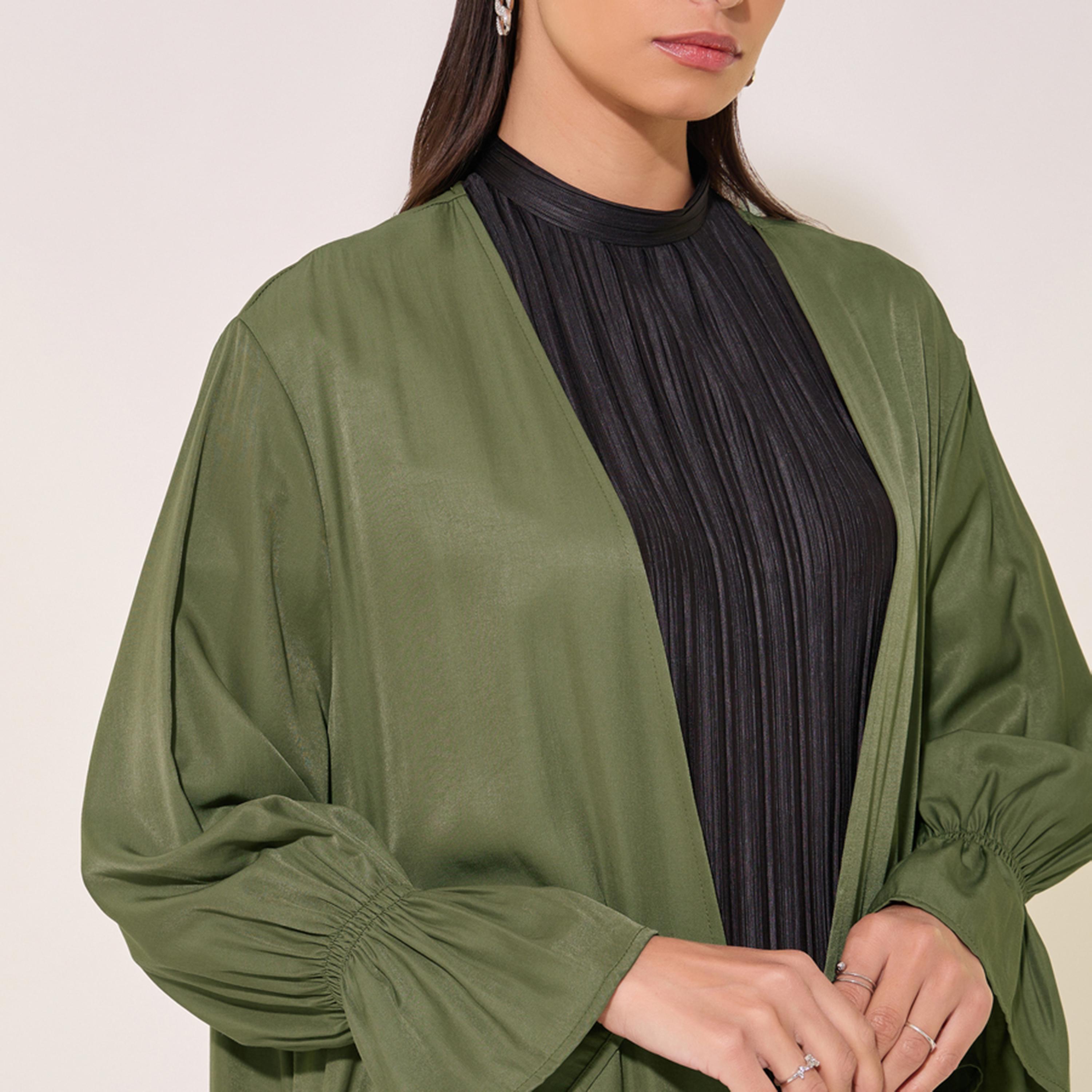 كيمونو طويل بأكمام مُكبلة سادة-women-clothing-shirtsandblouses-shirts-image-3