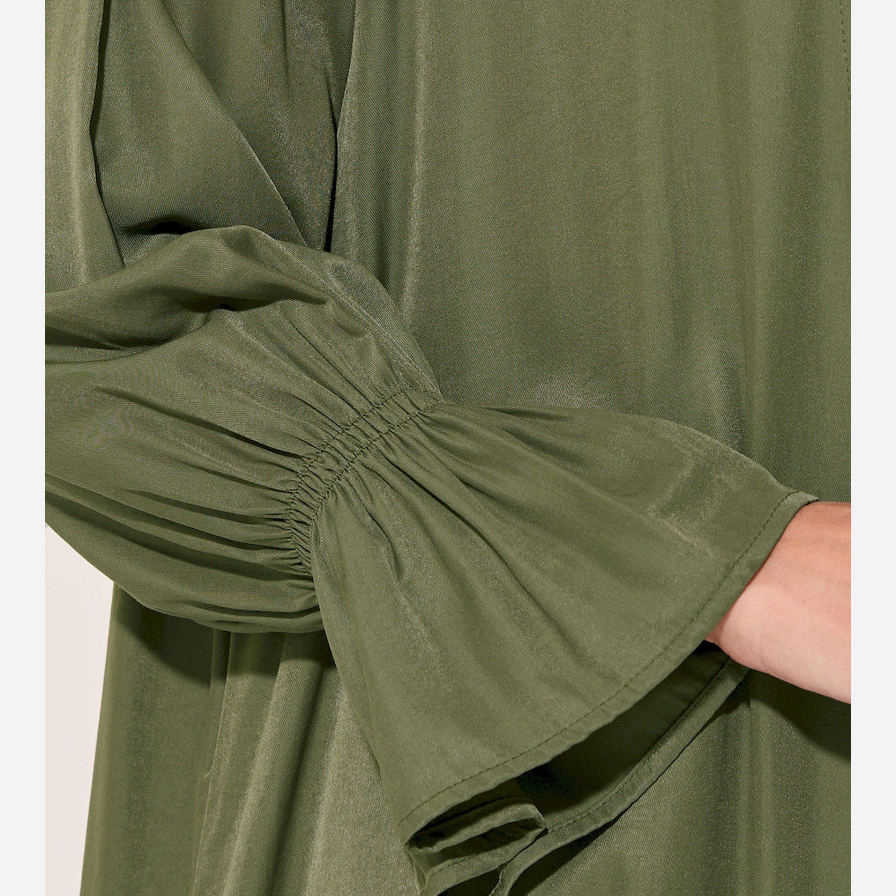 كيمونو طويل بأكمام مُكبلة سادة-women-clothing-shirtsandblouses-shirts-image-2
