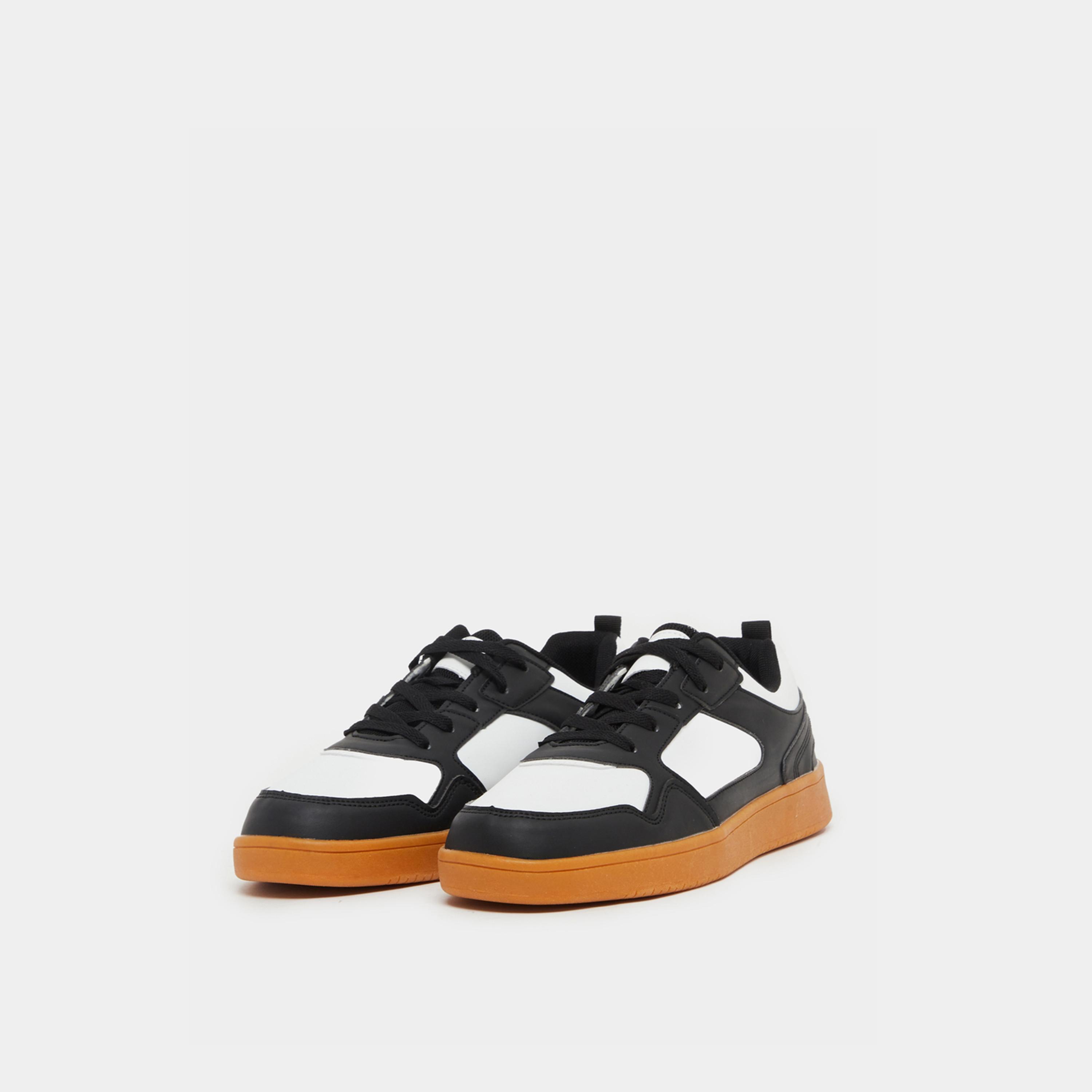 Styli Platform Gum Sole Lace Up Sneakers-men-shoes-sneakers-image-2