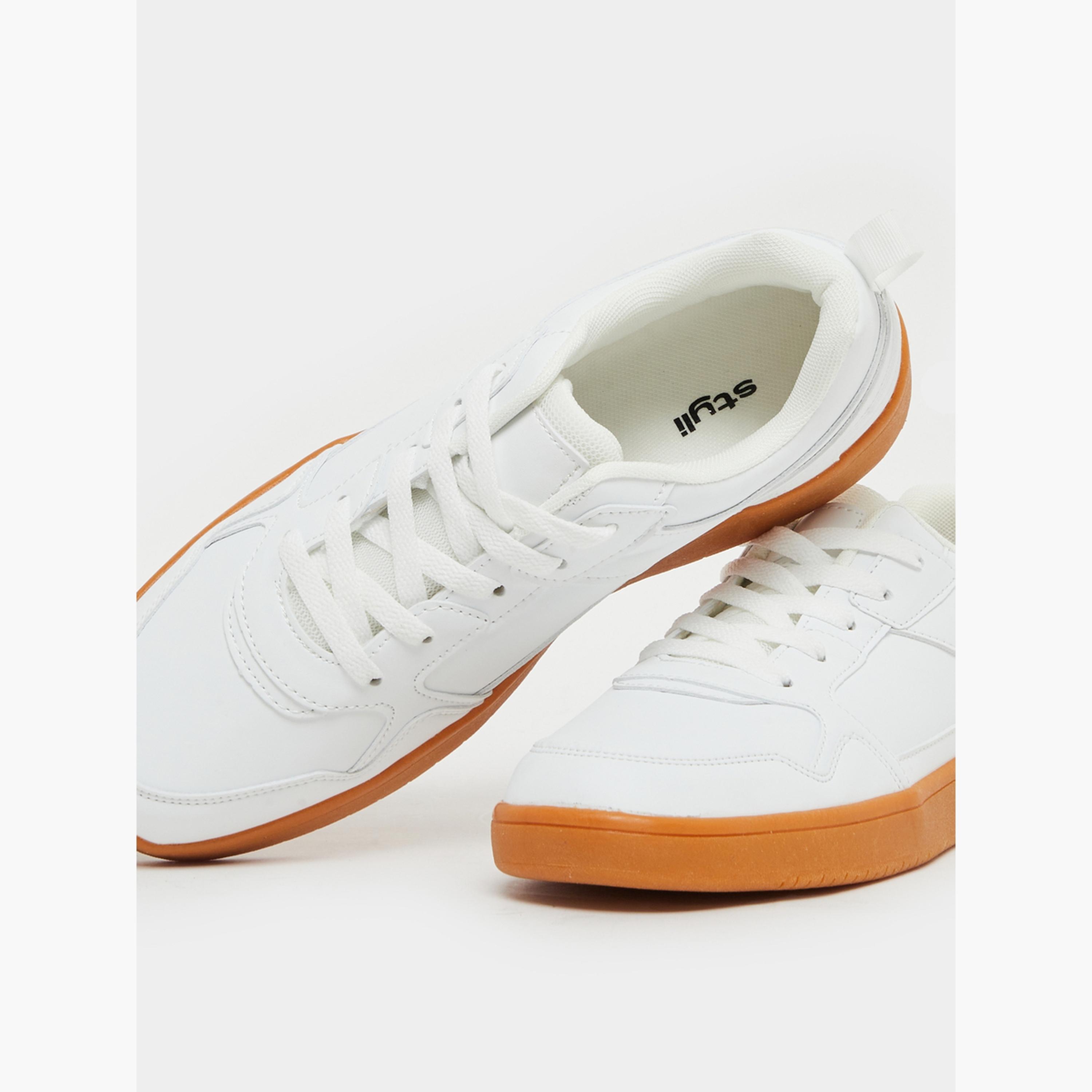 Styli Platform Gum Sole Lace Up Sneakers-men-shoes-sneakers-image-3