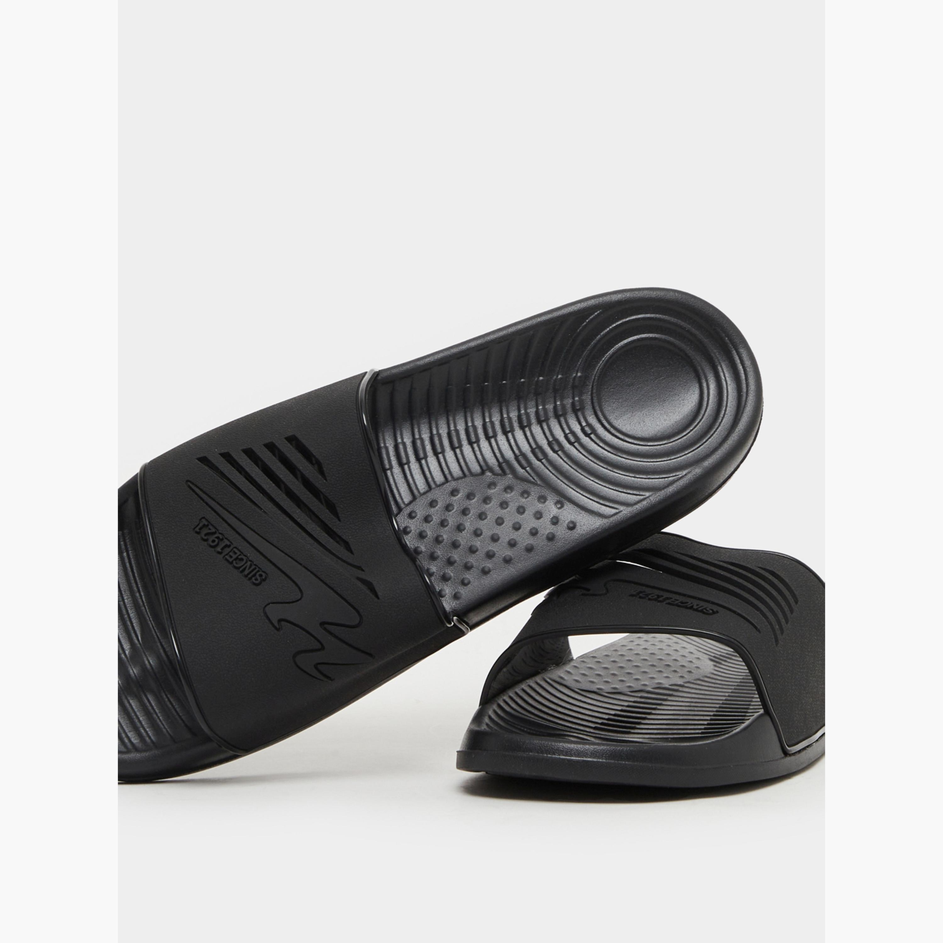 Styli Abstract Print Thick Band Slides-men-shoes-flipflopsandslides-image-3