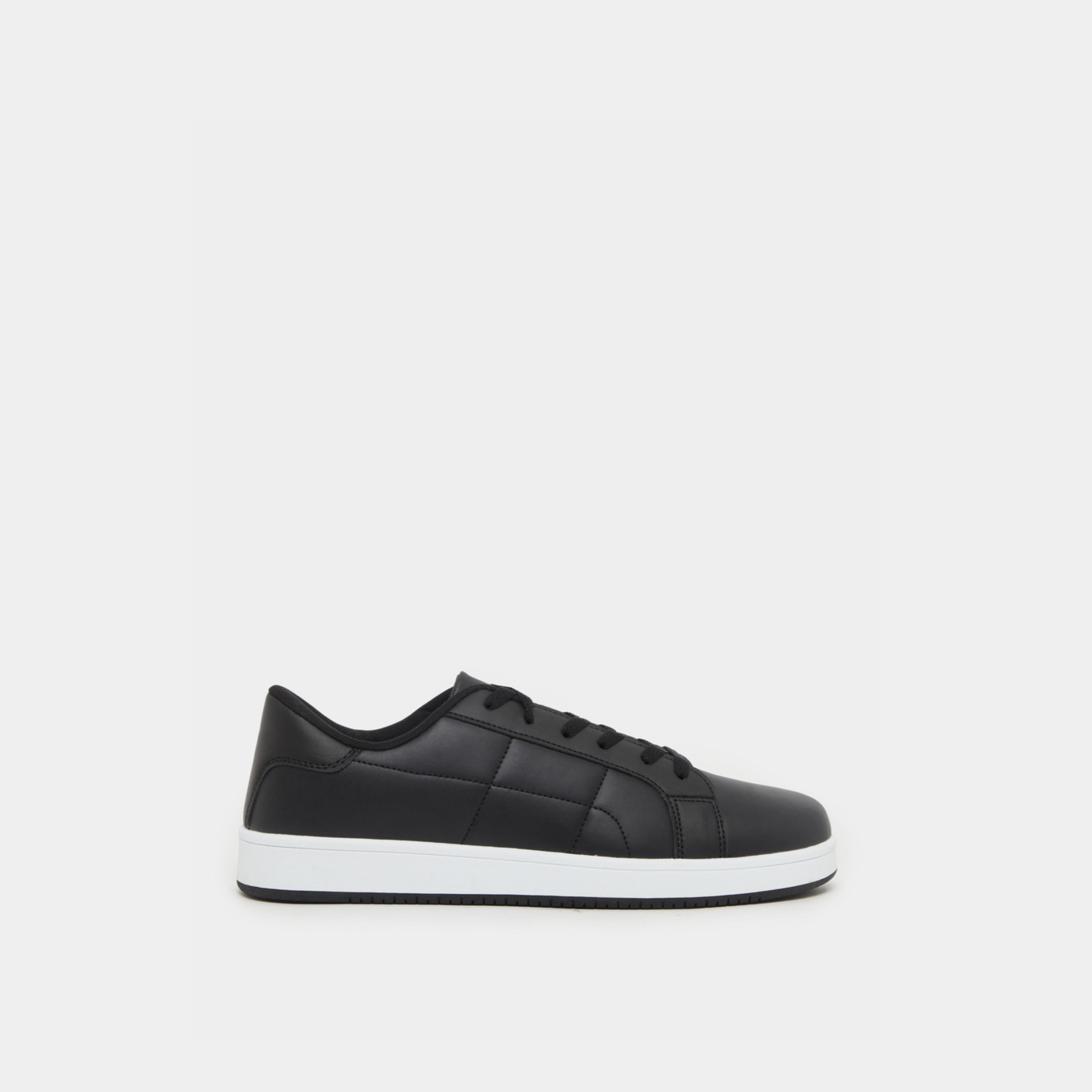Styli Platform Sole Lightweight Lace Up Sneakers-men-shoes-sneakers-image-1