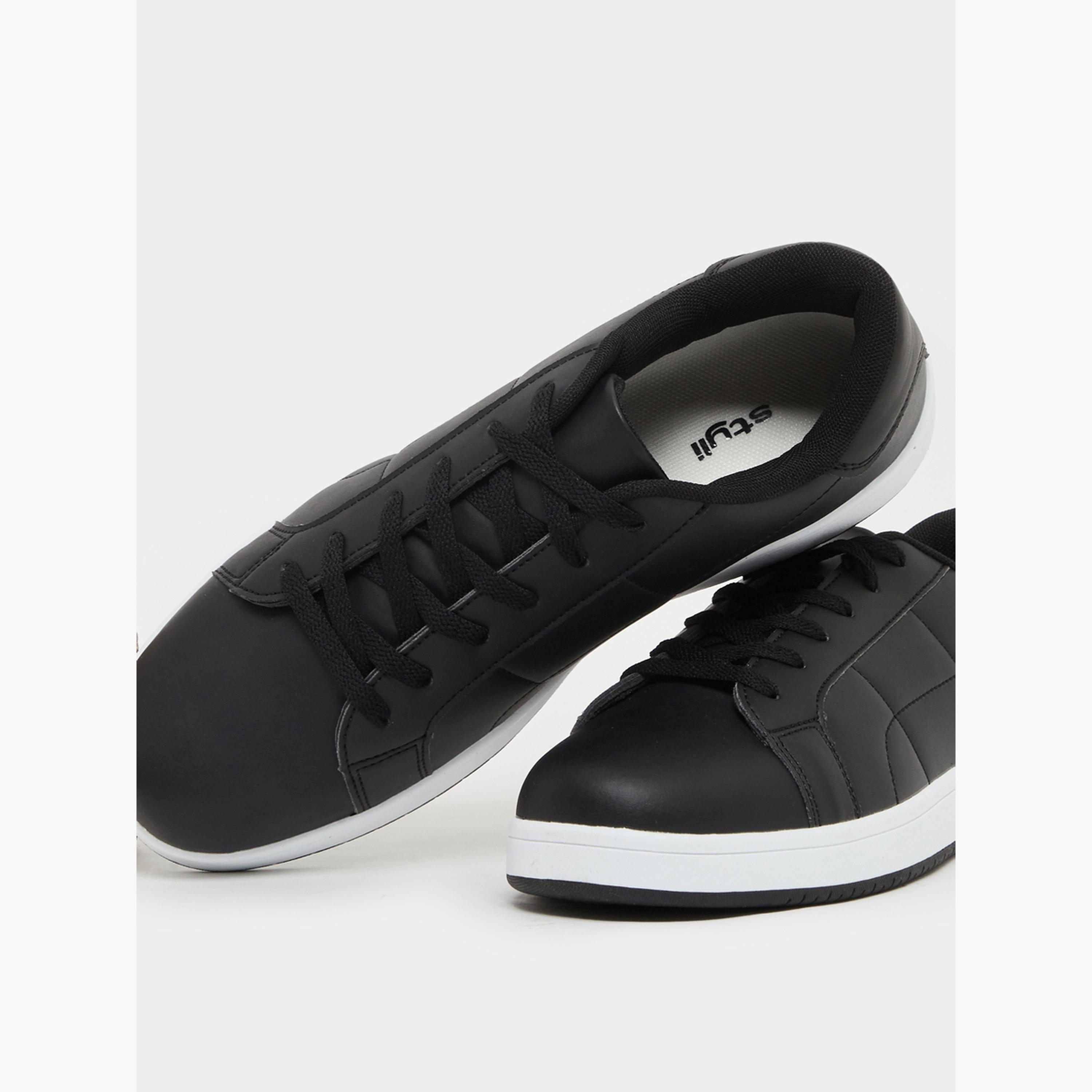 Styli Platform Sole Lightweight Lace Up Sneakers-men-shoes-sneakers-image-3