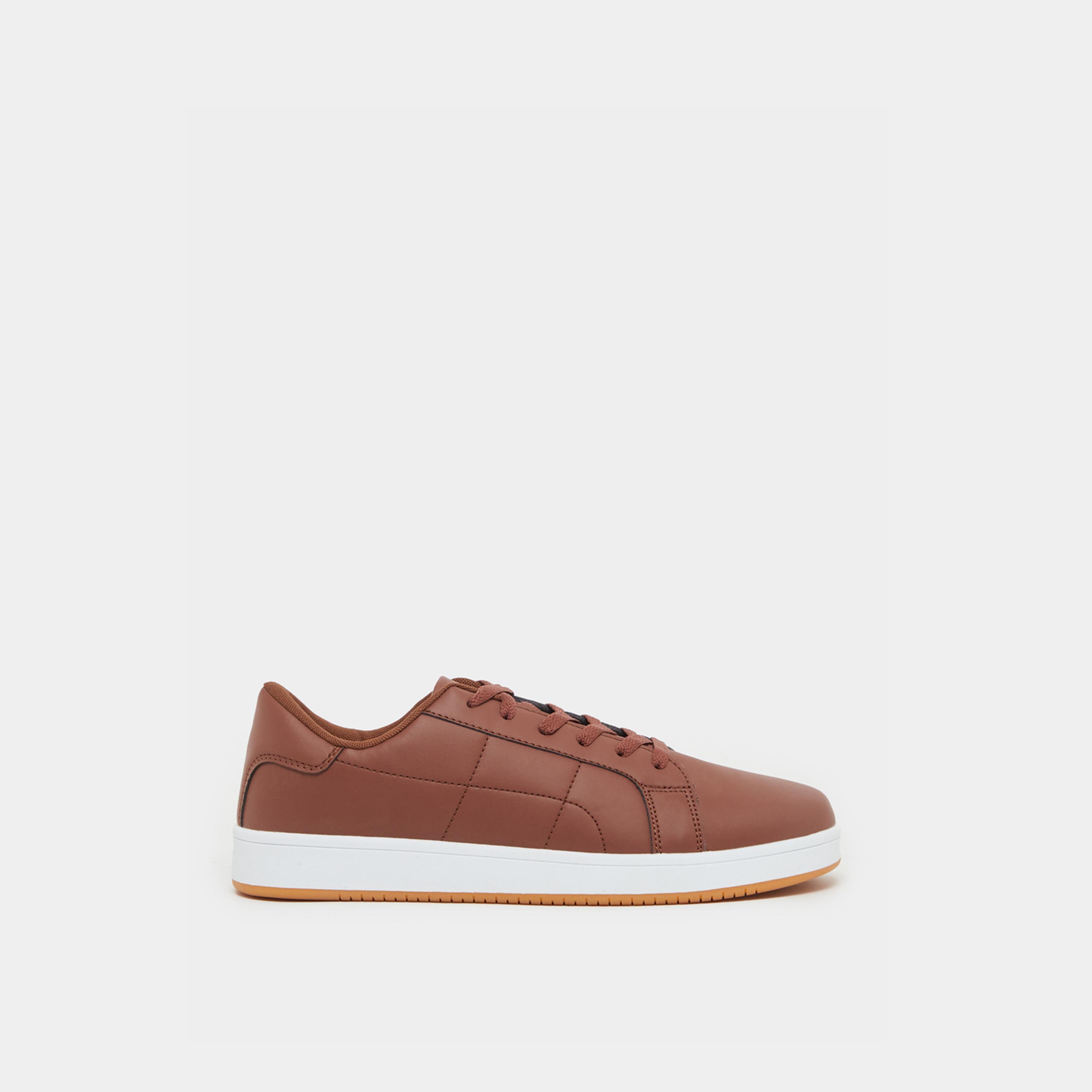 Styli Platform Sole Lightweight Lace Up Sneakers-men-shoes-sneakers-image-1