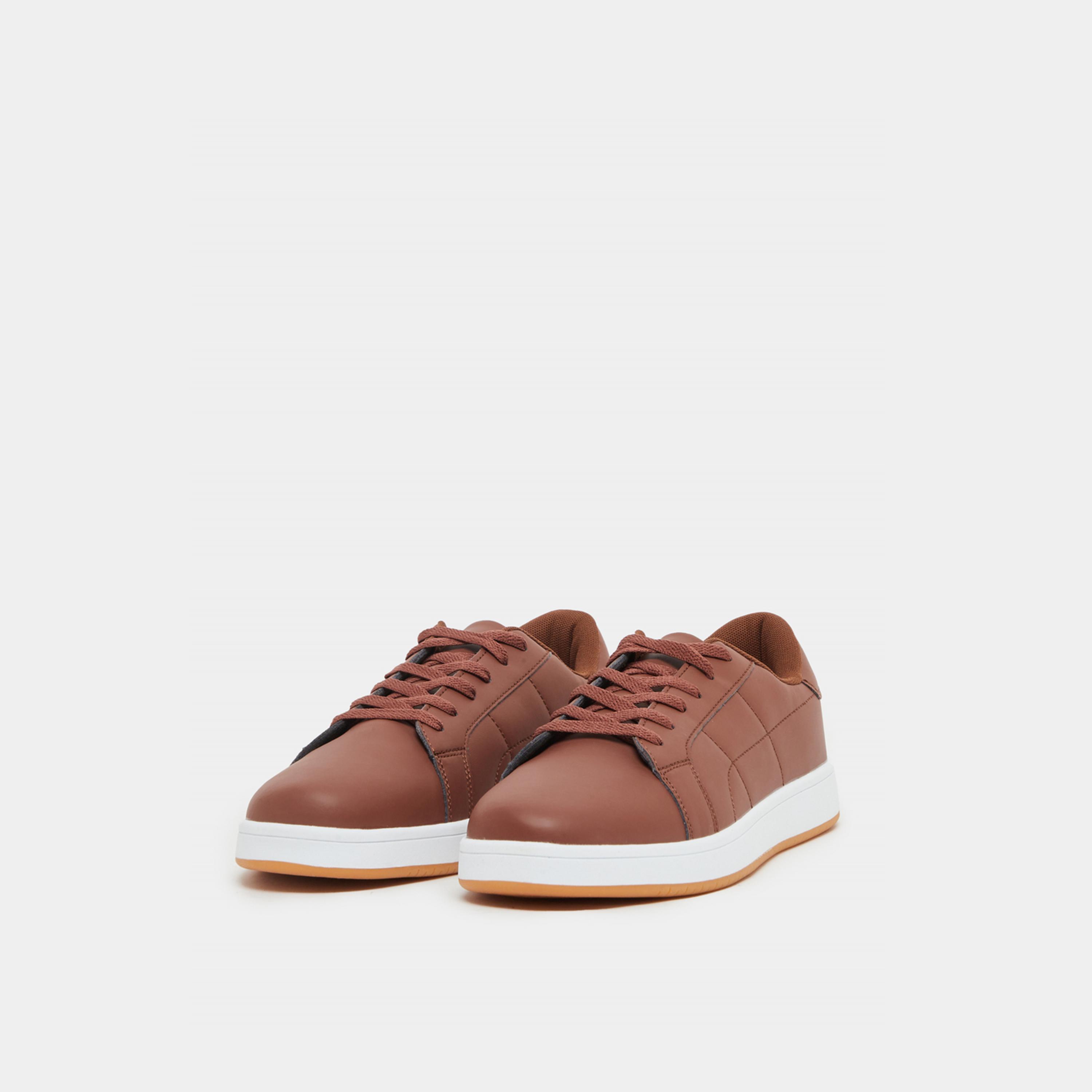 Styli Platform Sole Lightweight Lace Up Sneakers-men-shoes-sneakers-image-2