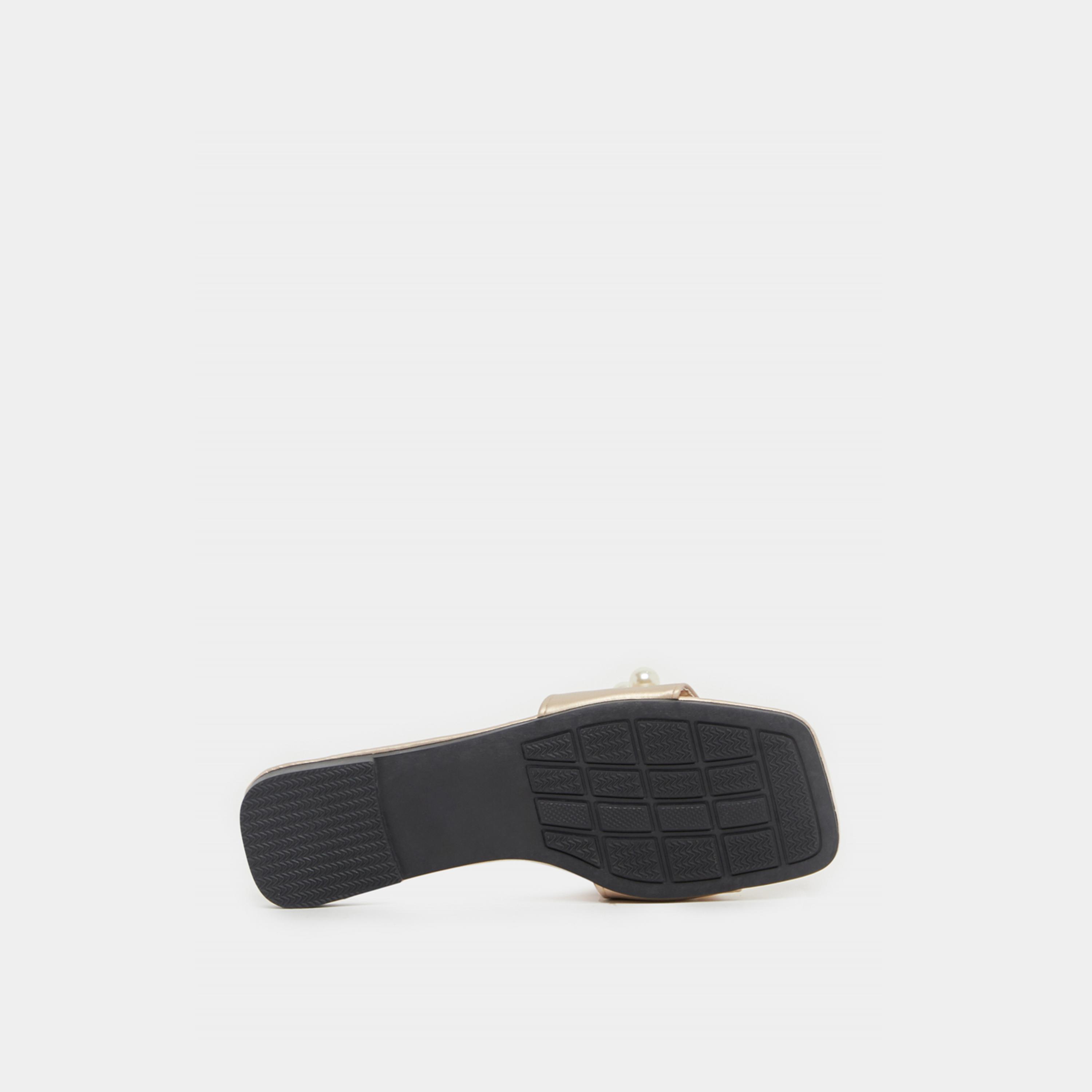 Take Two Faux Pearl Detail Slip on Flat Sandals-women-shoes-flipflopsandslides-image-6