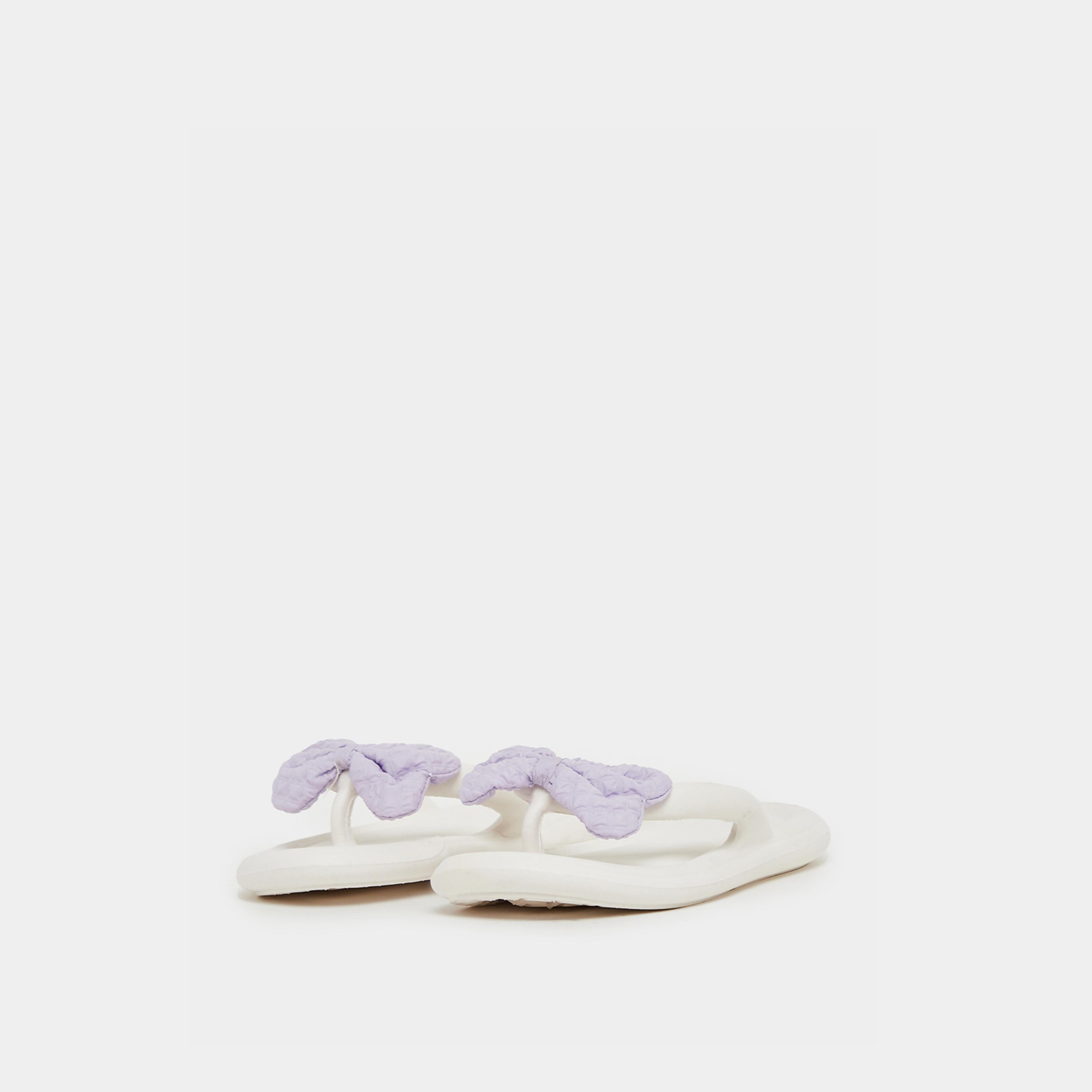 Take Two Bow Design Foam Slipper-women-shoes-flipflopsandslides-image-2
