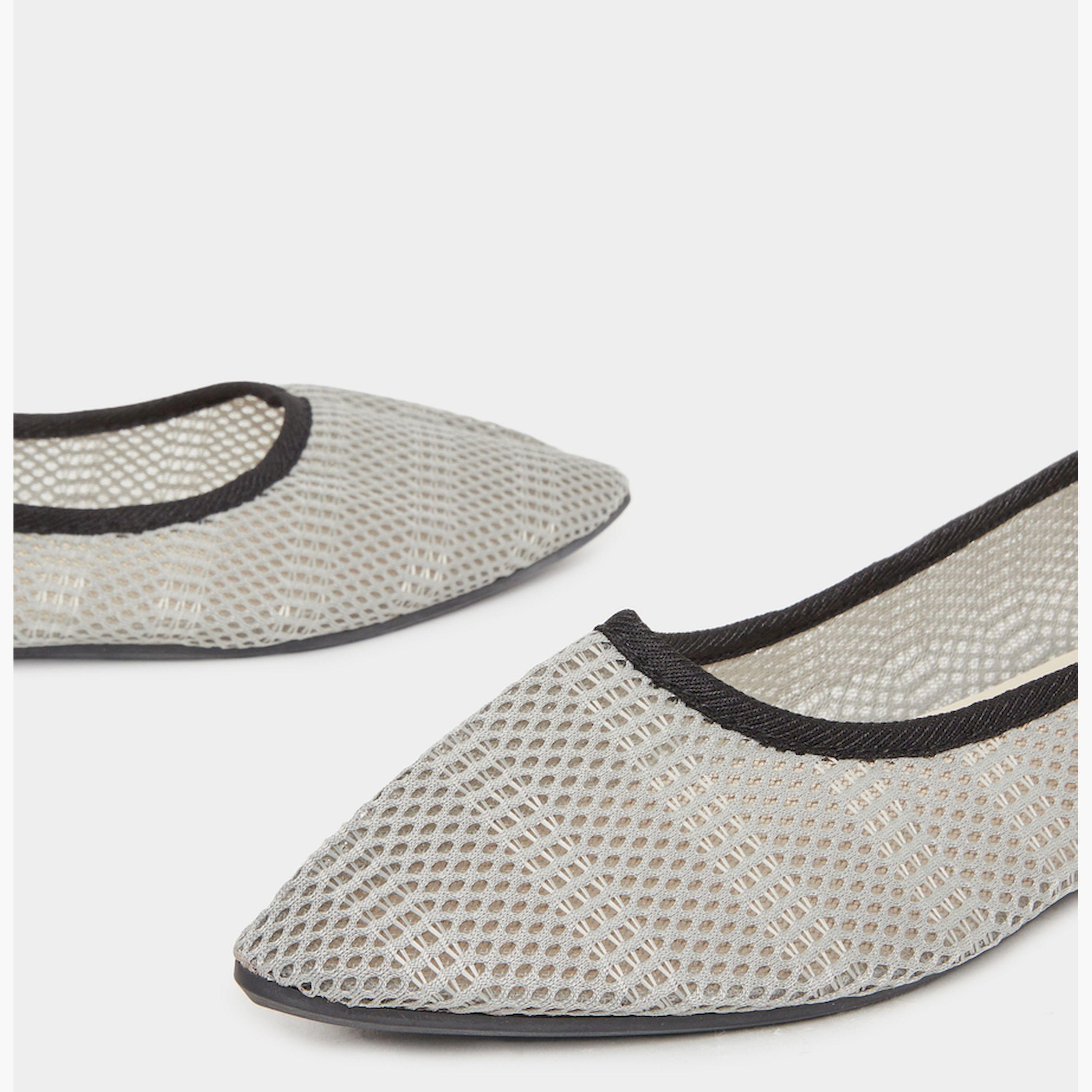 Styli Slip-On Pointed Toe Ballerina-women-shoes-sandals-flats-image-4
