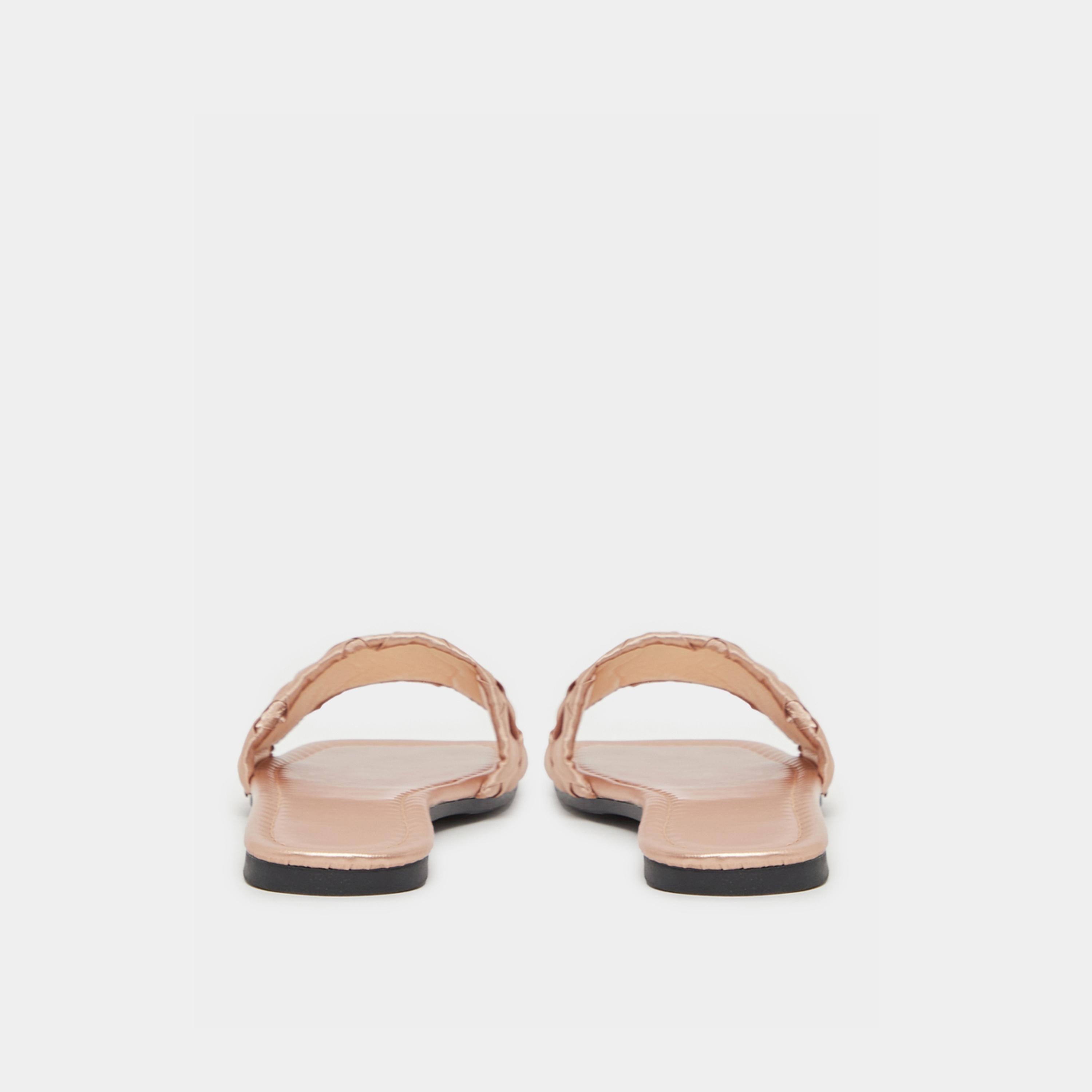 Take Two Braided Design Silky Look Flat Sandals-women-shoes-sandals-flats-image-4