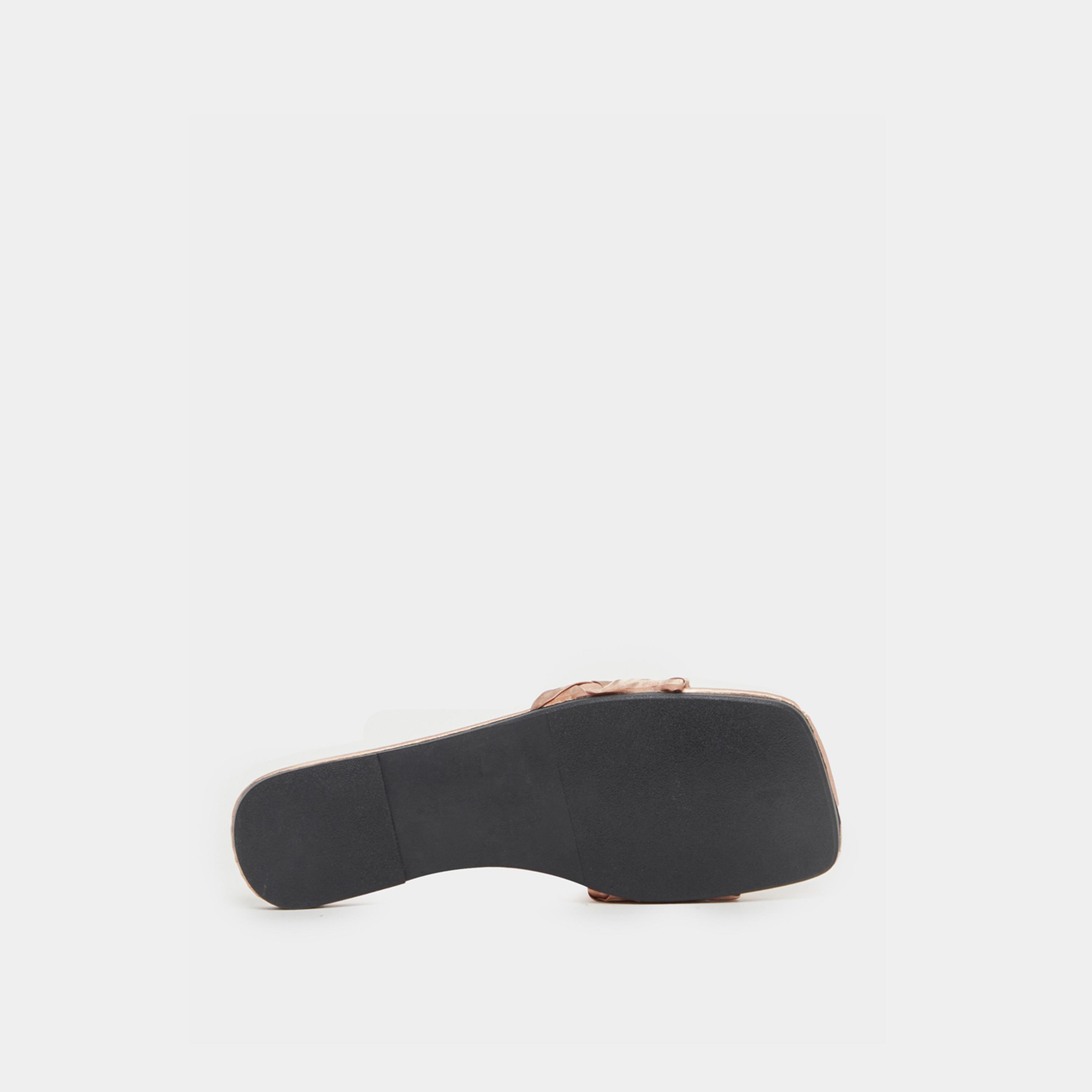 Take Two Braided Design Silky Look Flat Sandals-women-shoes-sandals-flats-image-6