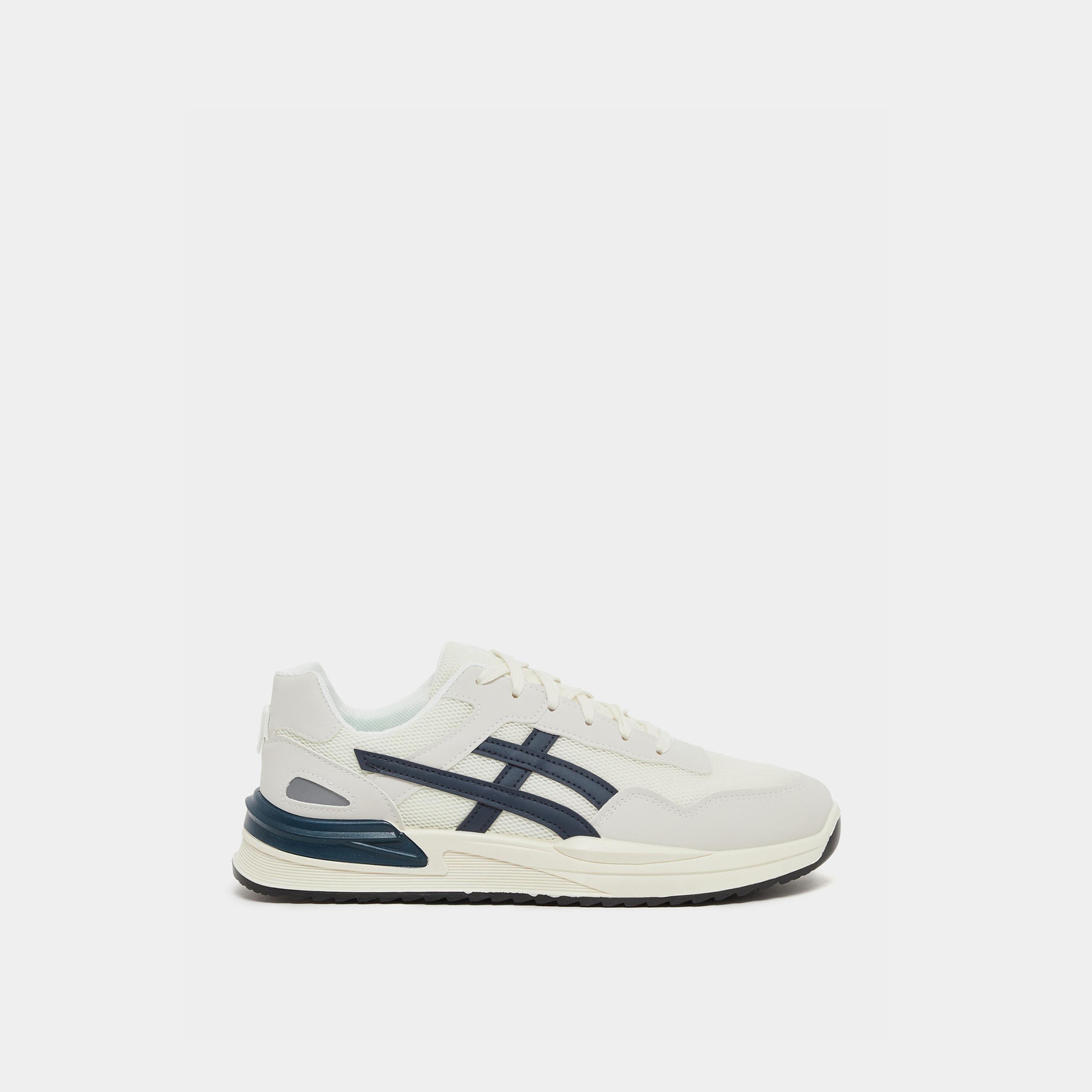 Take Two Textured Chunky Sole Lace Up Sneakers-men-shoes-sneakers-image-1
