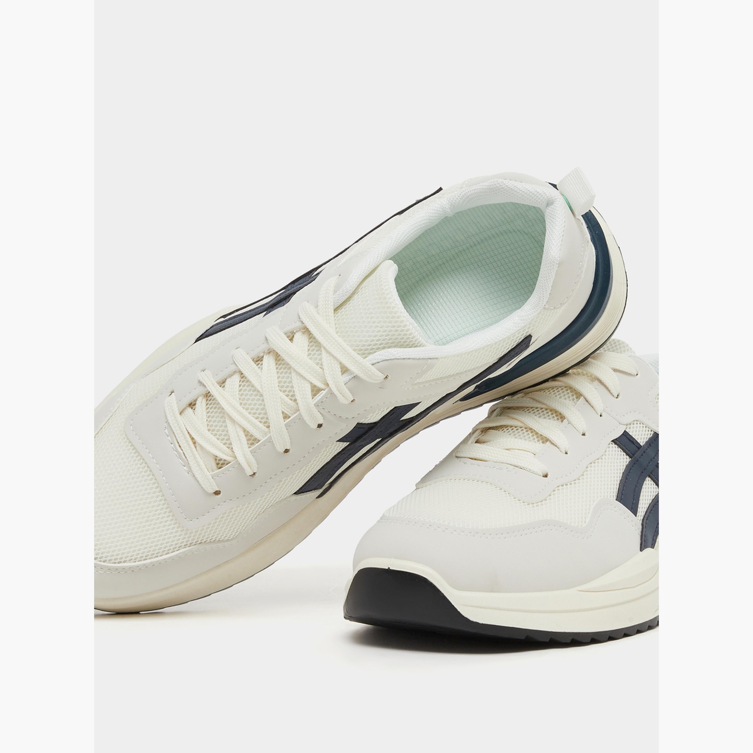 Take Two Textured Chunky Sole Lace Up Sneakers-men-shoes-sneakers-image-3
