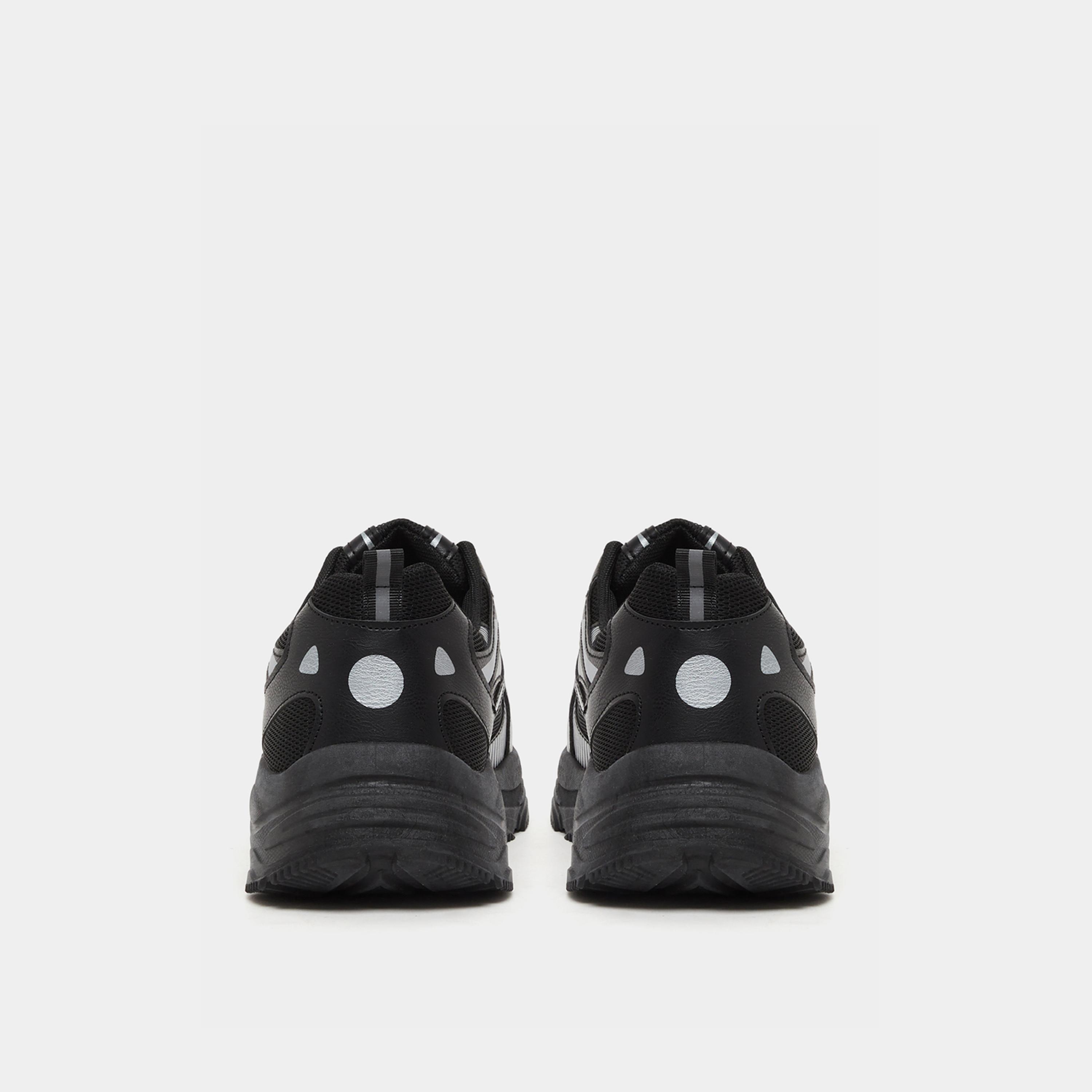 Take Two Textured Chunky Sole Lace Up Sneakers-men-shoes-sneakers-image-4