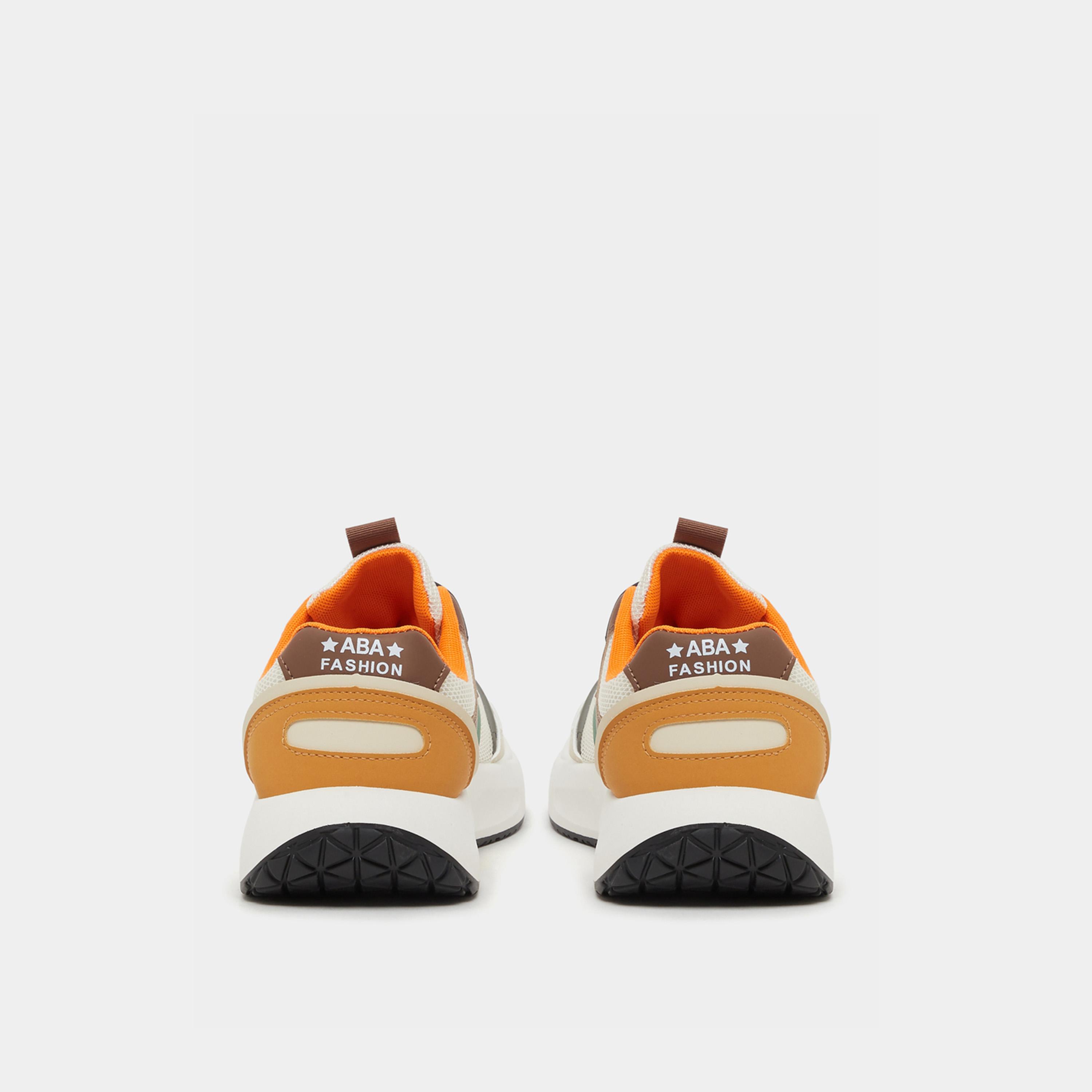 Take Two Textured Chunky Sole Lace Up Sneakers-men-shoes-sneakers-image-4