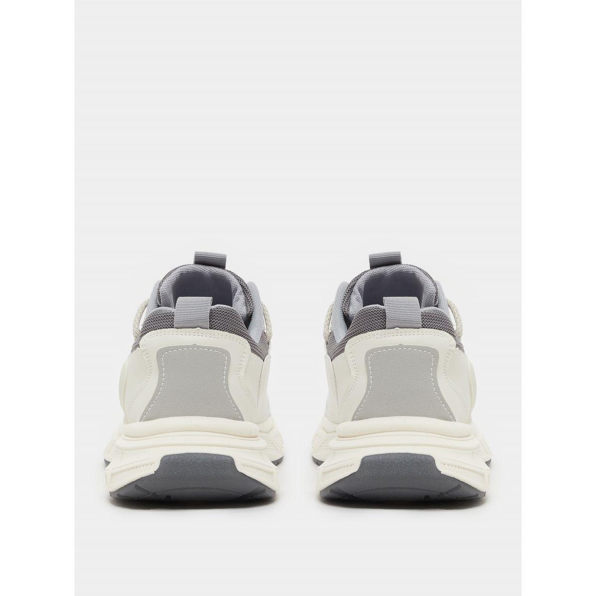 Take Two Textured Chunky Sole Lace Up Sneakers-men-shoes-sneakers-image-4