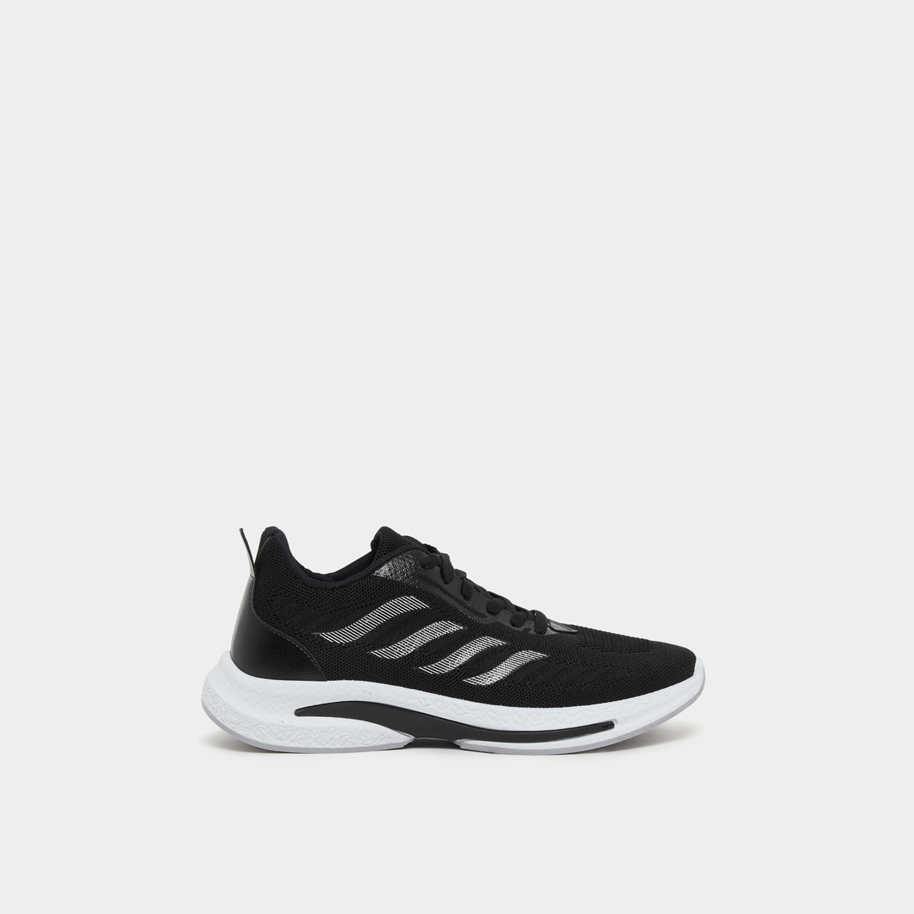 Take Two Breathable Striped Lace Up Sneakers-men-shoes-sneakers-image-1