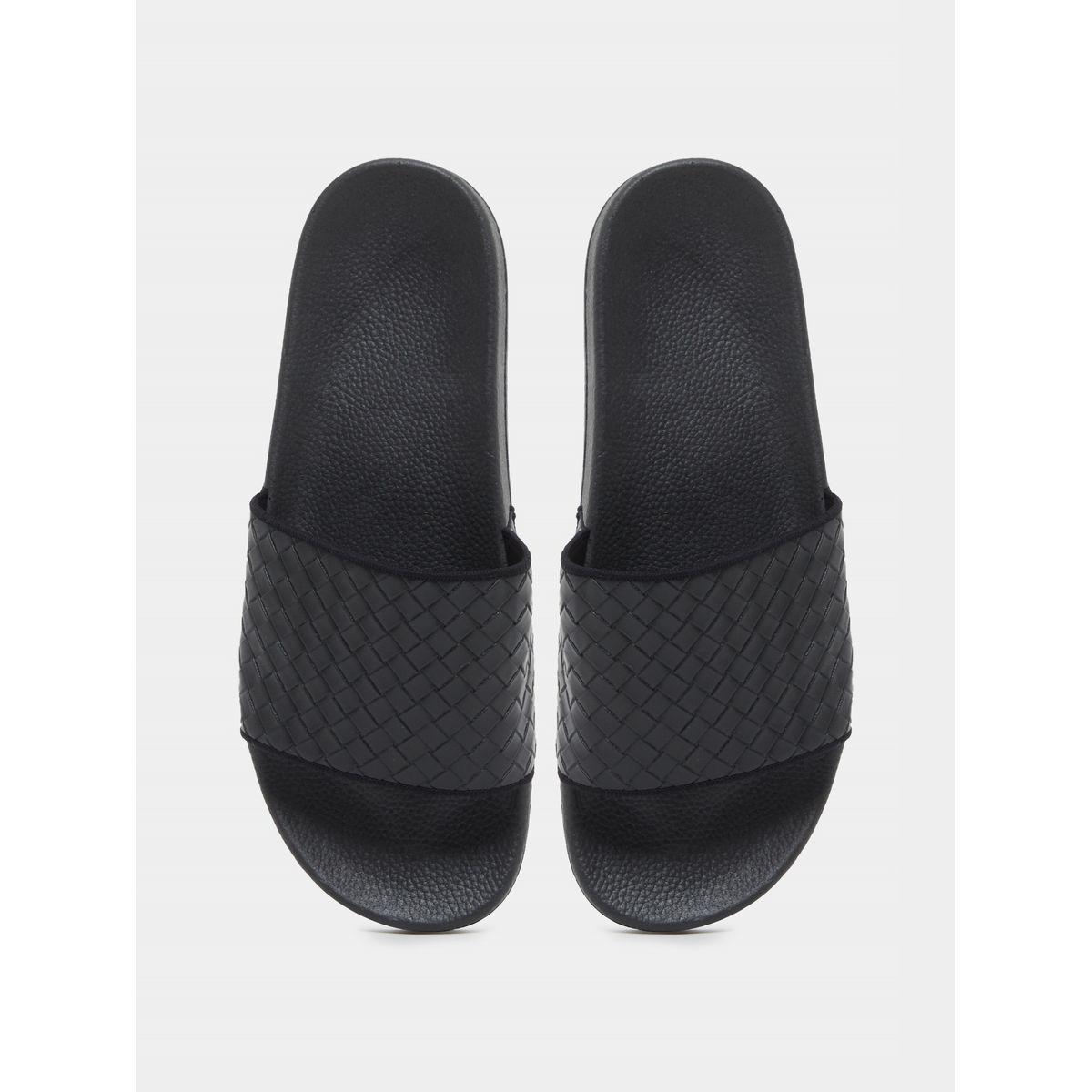 Take Two Braided Pattern Strap Slip On Slides-men-shoes-flipflopsandslides-image-5