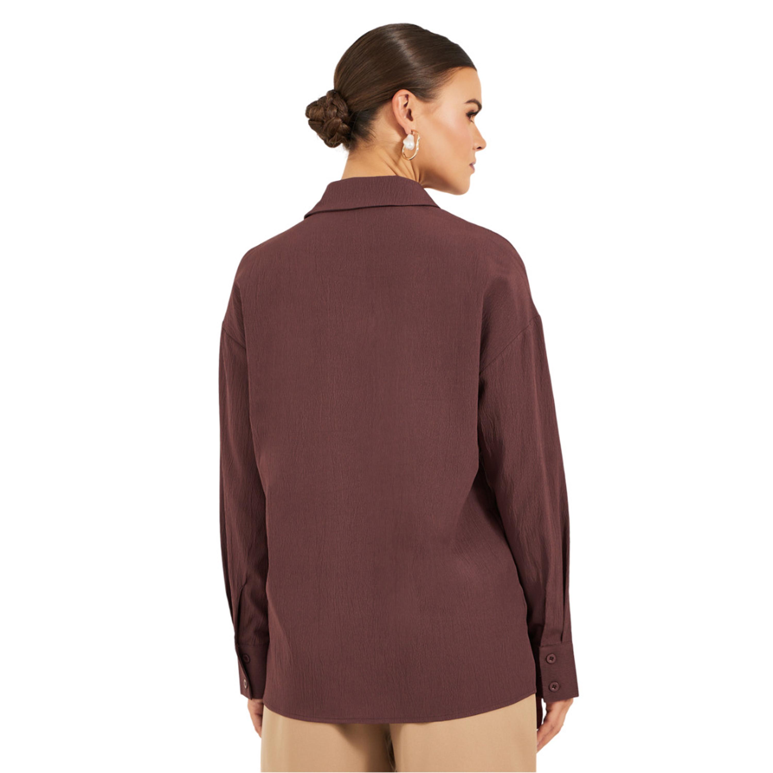 Styli Textured Long Sleeve Oversized Shirt-women-clothing-shirtsandblouses-shirts-image-5