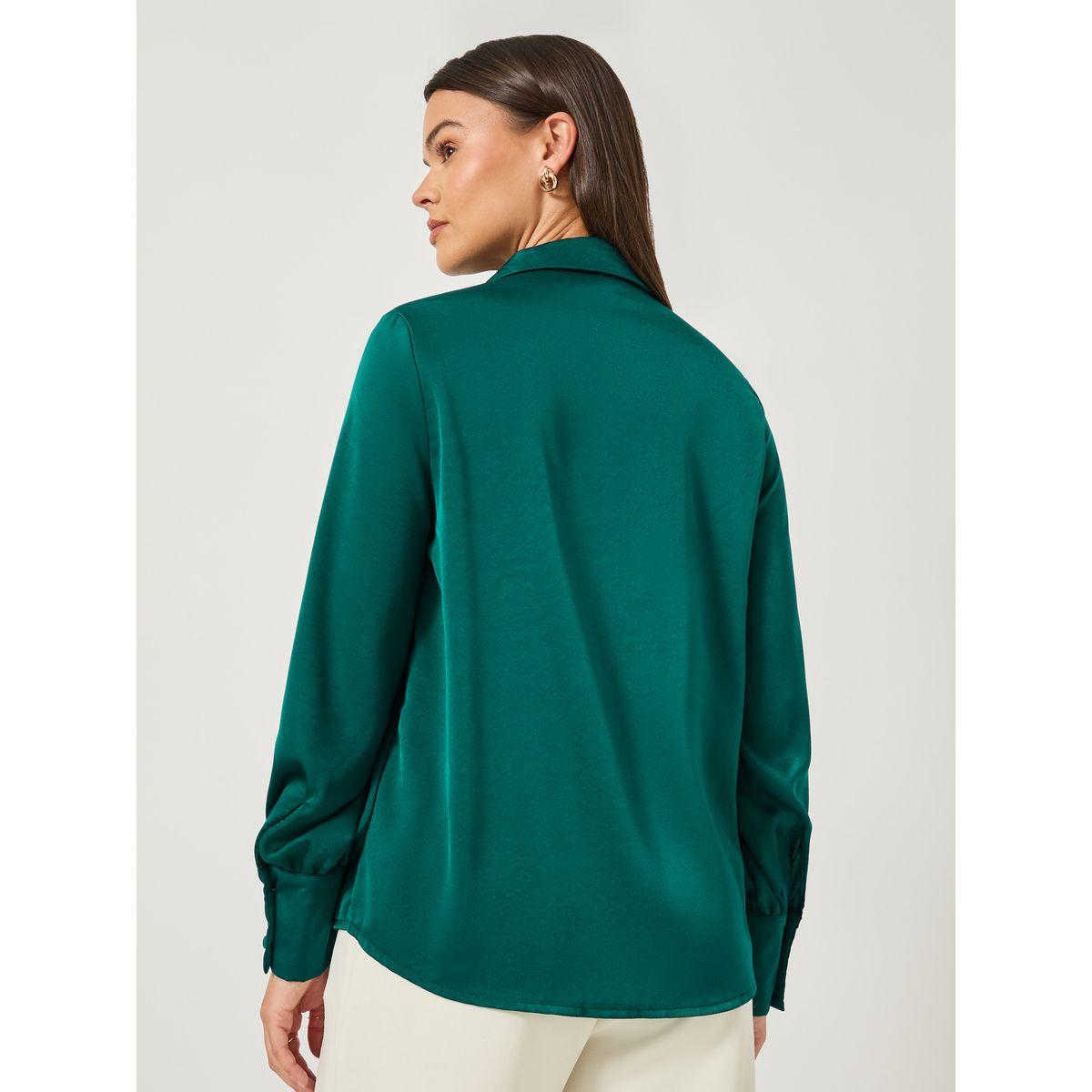 بلوزة كاجوال بأكمام بالون-women-clothing-shirtsandblouses-blouses-image-4