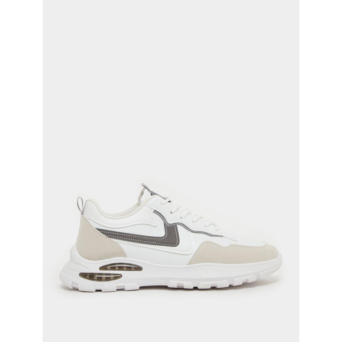 Lightweight Color Block Lace Up Sneakers-men-shoes-sneakers-image-1