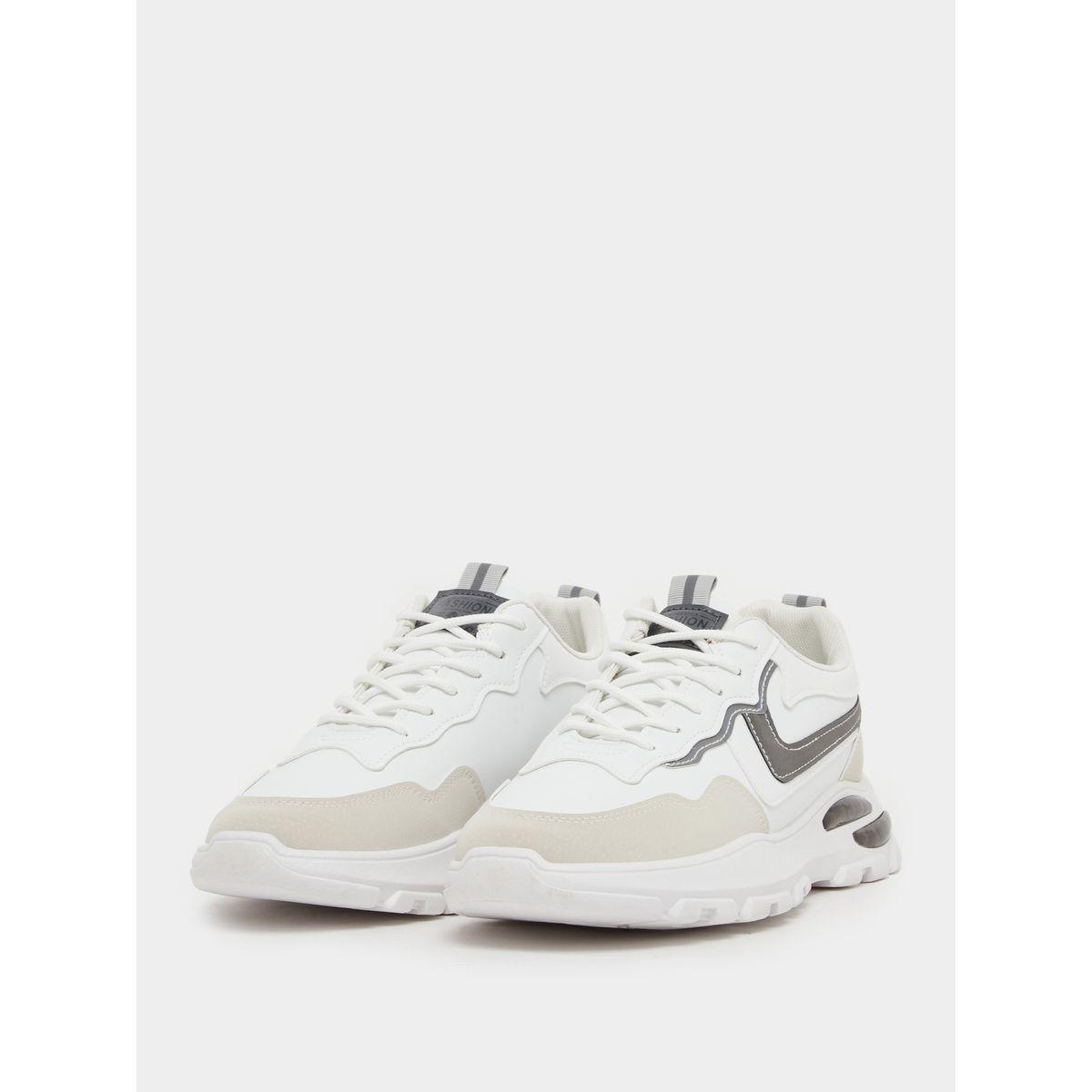 Lightweight Color Block Lace Up Sneakers-men-shoes-sneakers-image-2