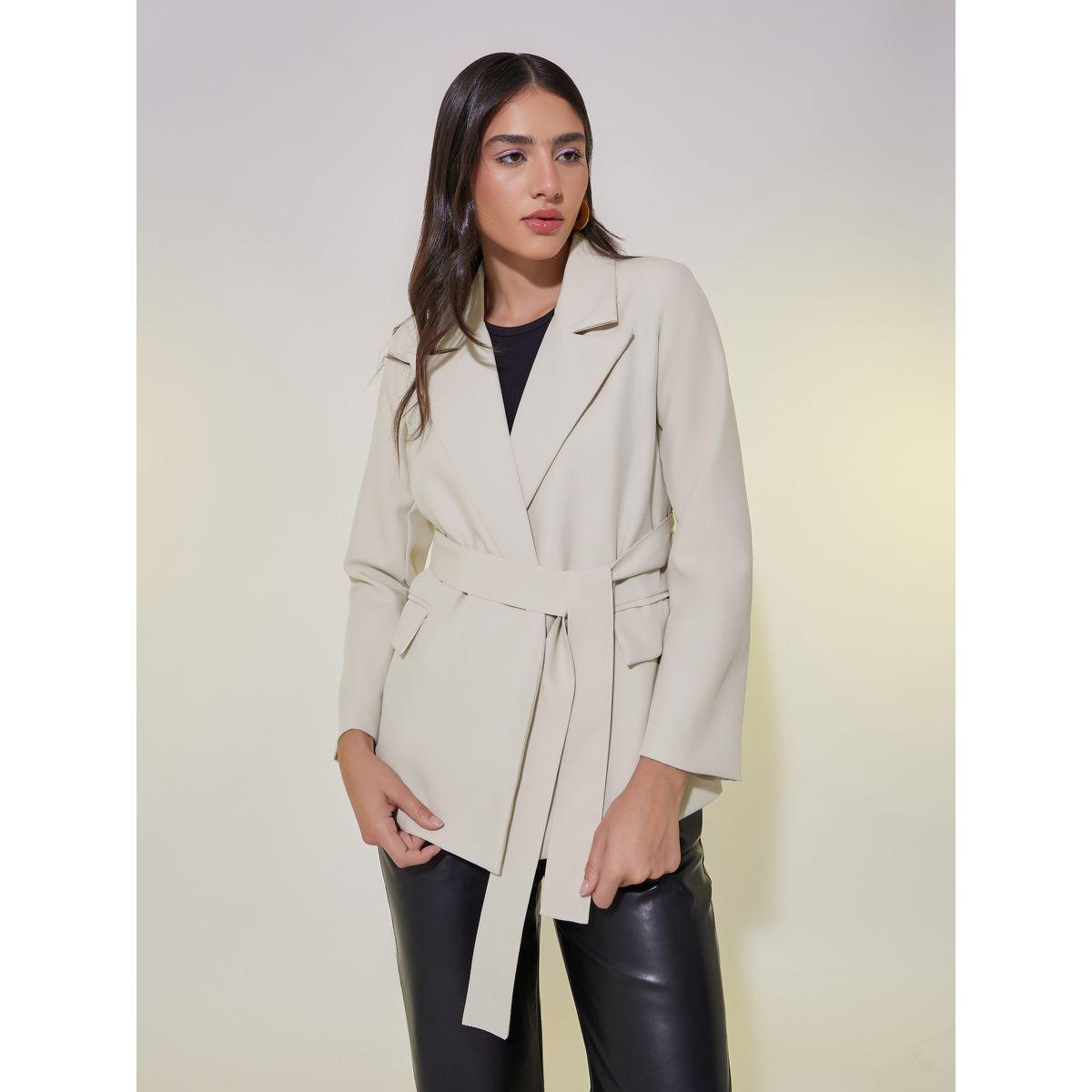 بليزر سادة وطويل بتفاصيل جيوب-women-clothing-coatsandjackets-blazers-image-3
