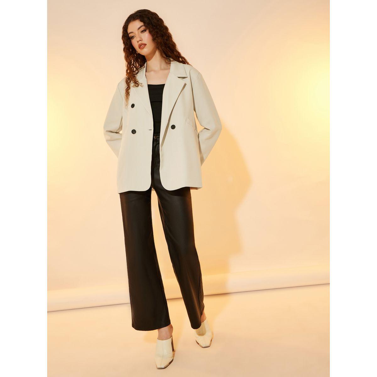 Styli Regular Fit Longline Double Breasted Blazer with Pockets-women-clothing-coatsandjackets-blazers-image-3