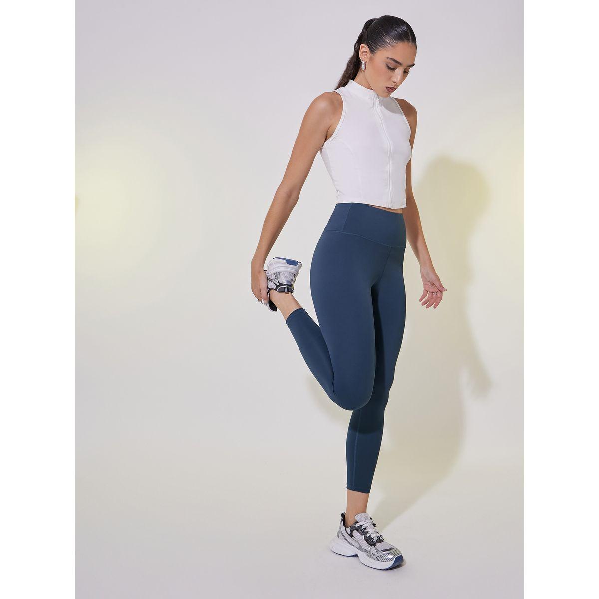 ليقنز سادة قصير بخصر مطاطي-women-clothing-bottoms-leggings-image-4