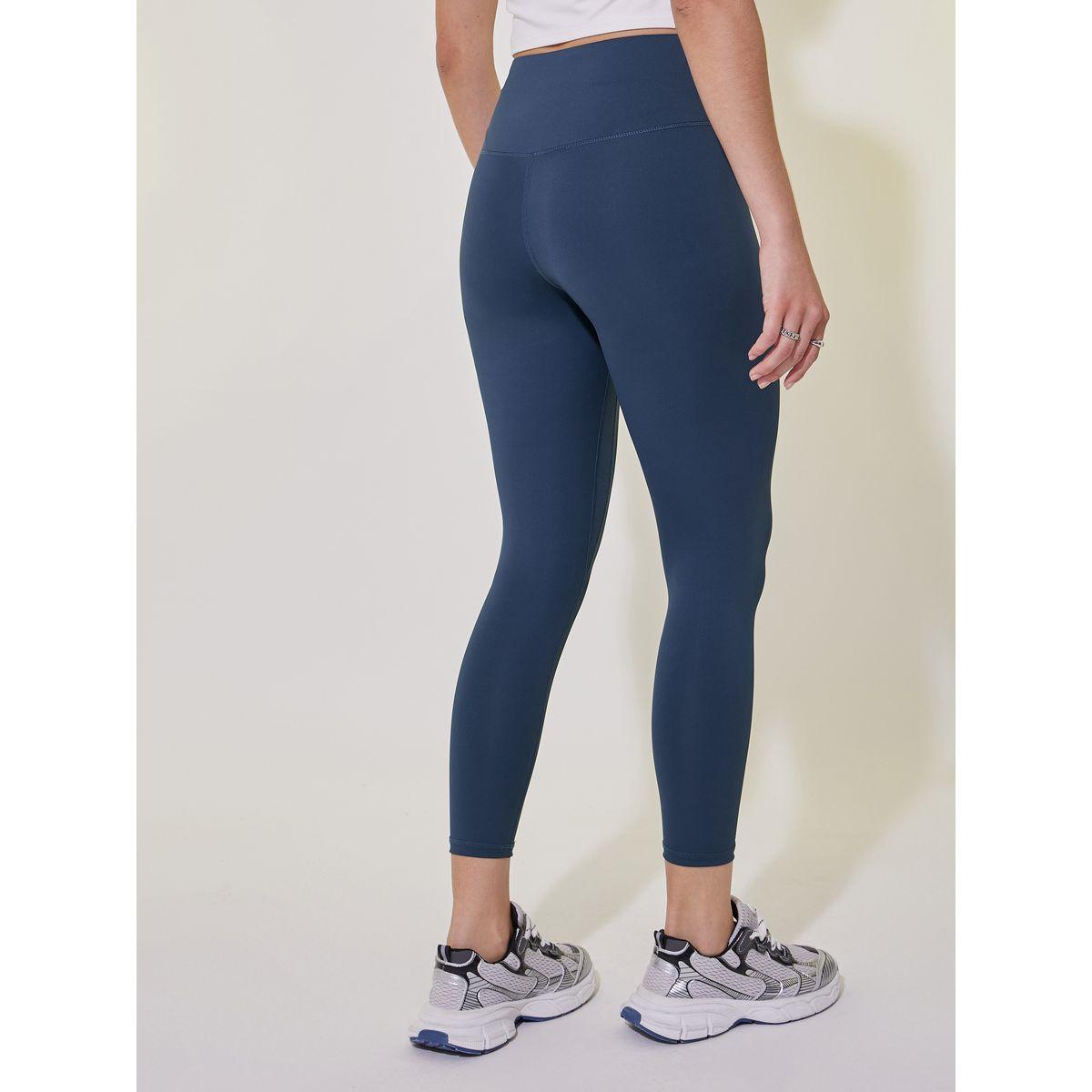 ليقنز سادة قصير بخصر مطاطي-women-clothing-bottoms-leggings-image-1