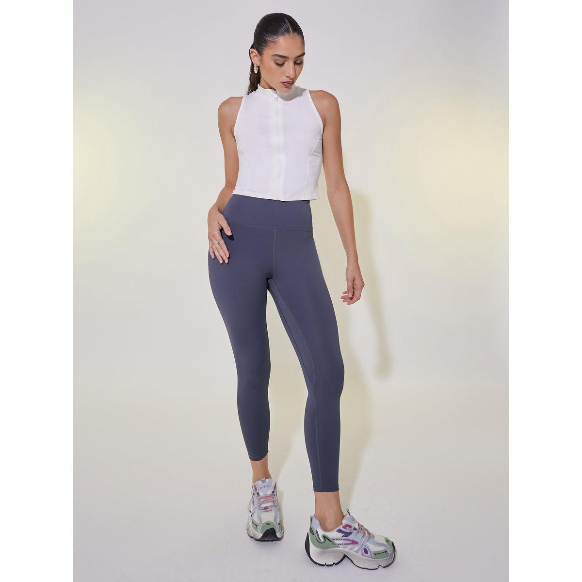 Take Two Solid Elasticized Waistband Cropped Leggings-women-clothing-bottoms-leggings-image-2