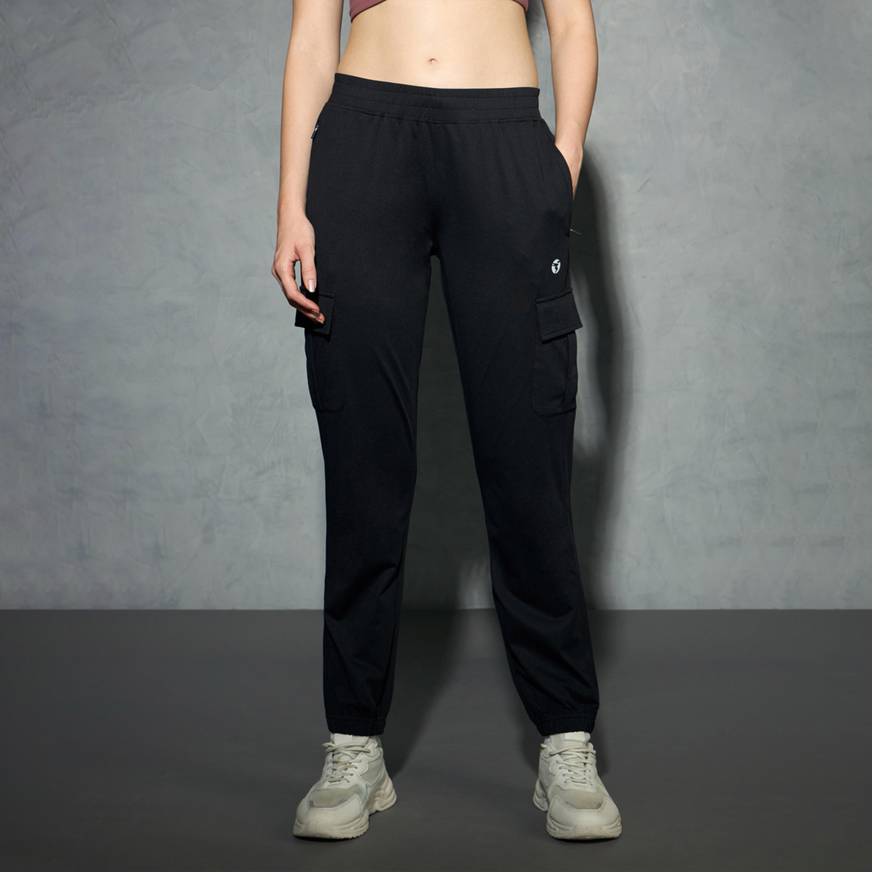 Technosport X Styli Logo Print 4-Way Stretch Joggers-women-clothing-sportswearandactivewear-bottoms-image-1