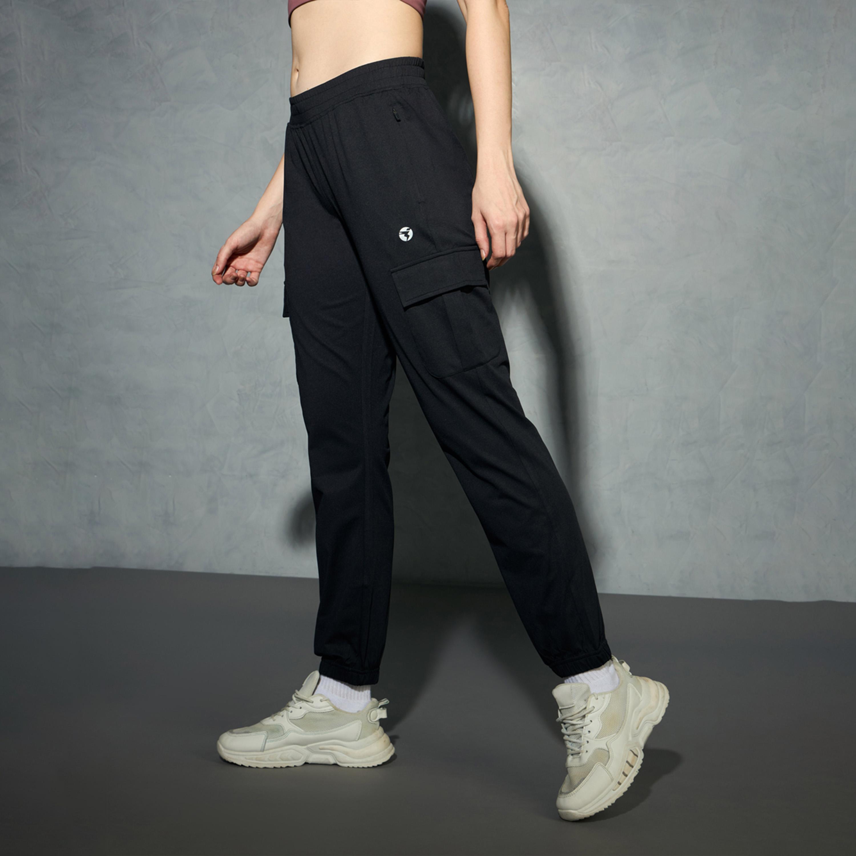 Technosport X Styli Logo Print 4-Way Stretch Joggers-women-clothing-sportswearandactivewear-bottoms-image-3