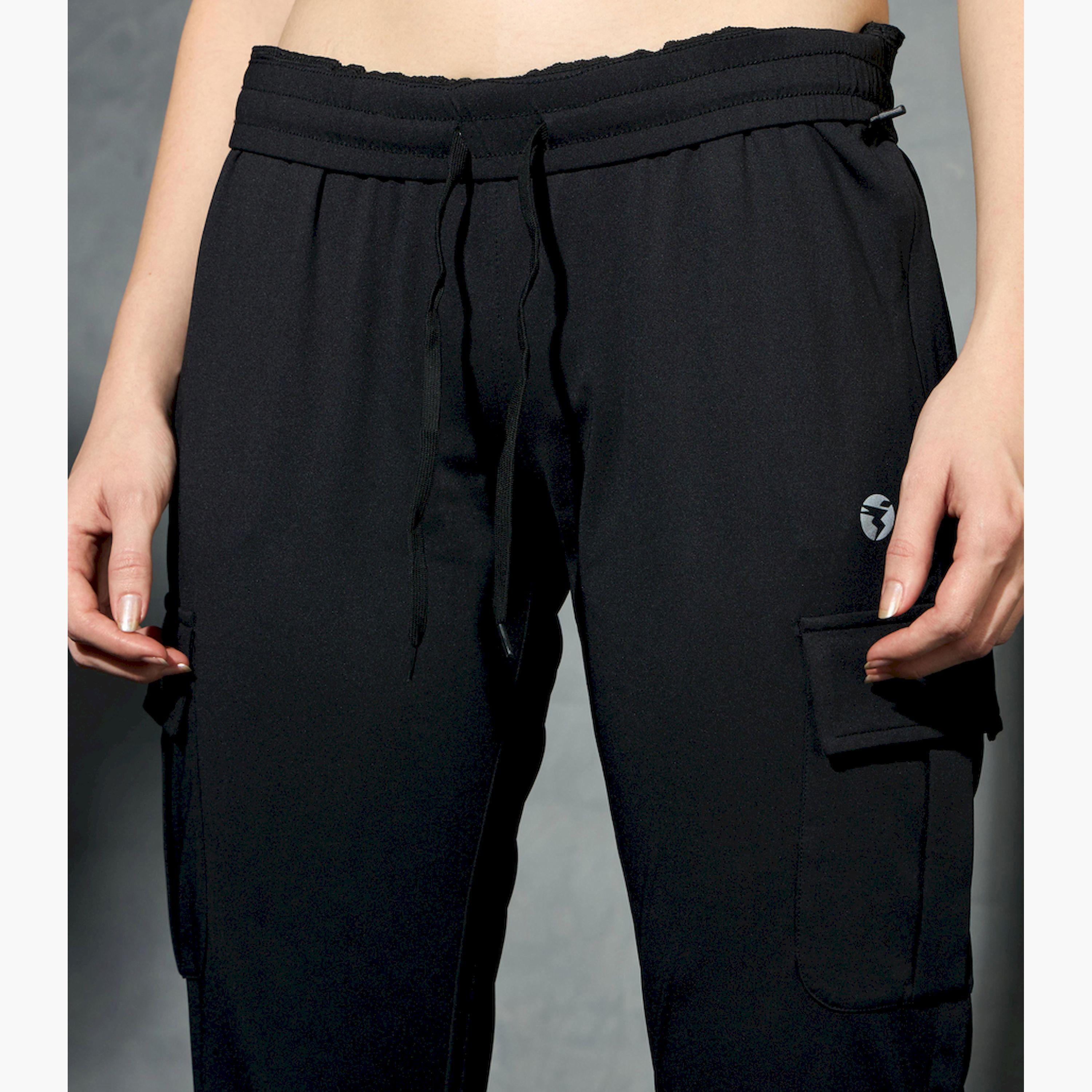 Technosport X Styli Logo Print 4-Way Stretch Joggers-women-clothing-sportswearandactivewear-bottoms-image-4