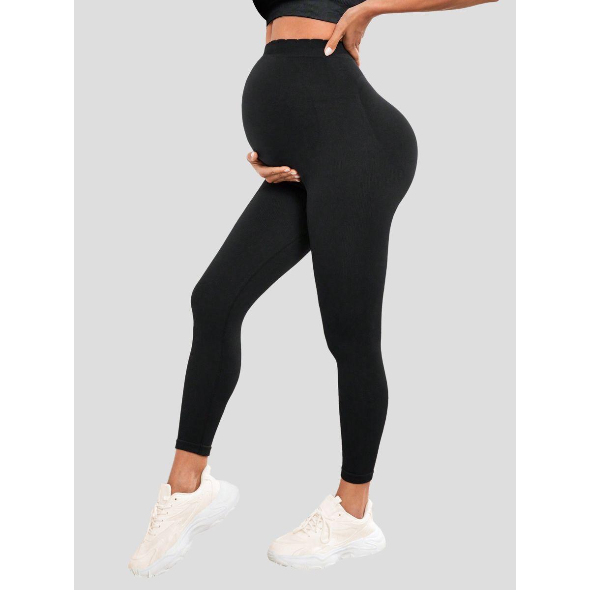 ليقنز بلا درزات بتفاصيل بارزة الملمس للحوامل-women-clothing-sportswearandactivewear-bottoms-image-4