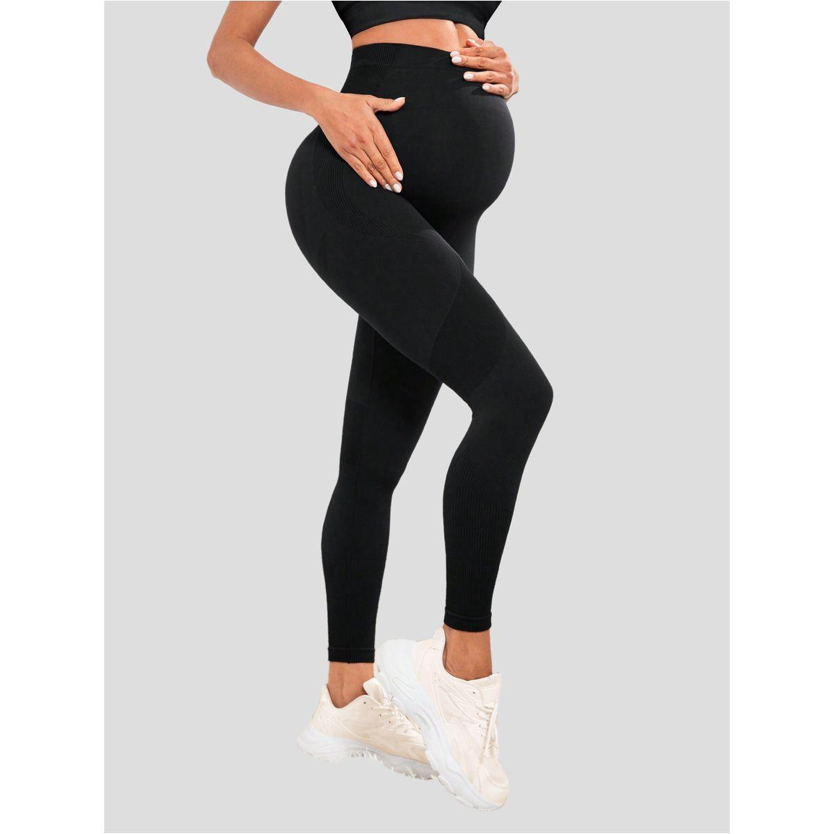 Seamless Tonal Jacquard Maternity Leggings-women-clothing-sportswearandactivewear-bottoms-image-1