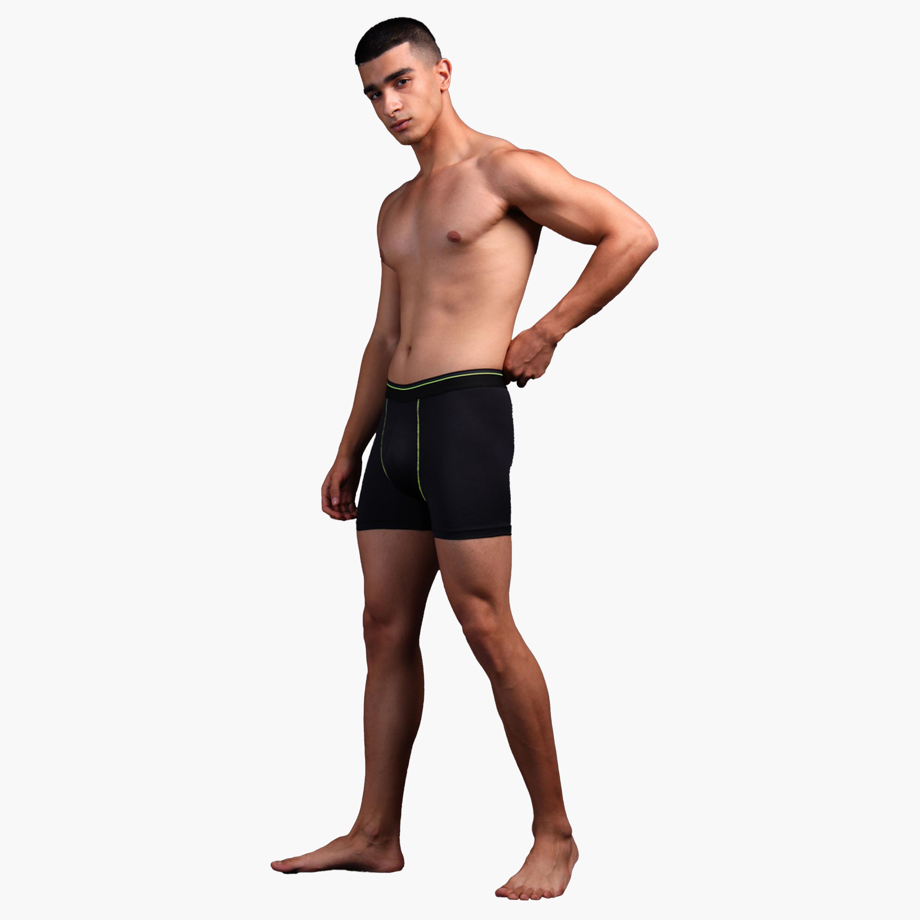 Technosport X Styli Solid 4-Way Stretch Trunks-men-clothing-innerwear-underwear-image-1