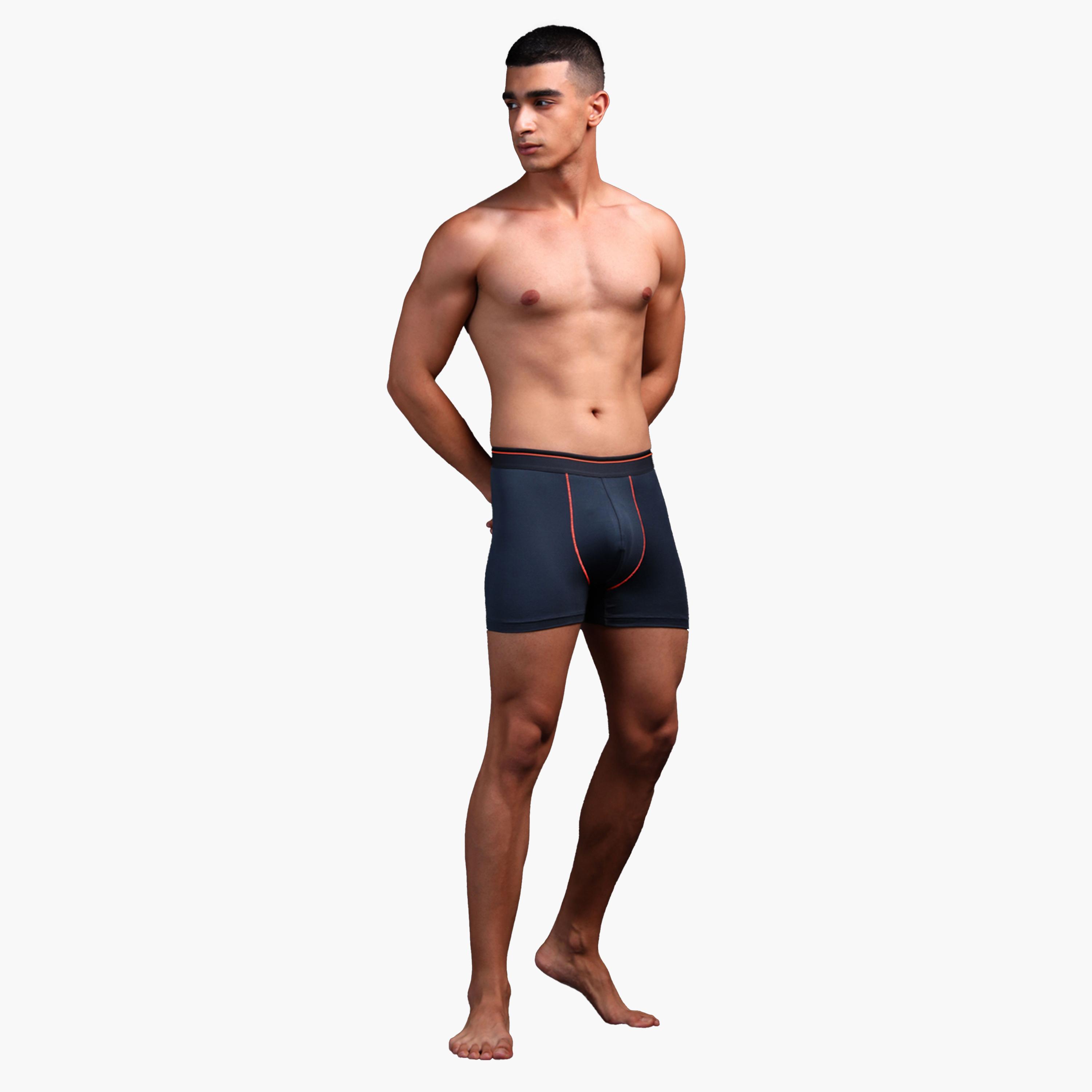 Technosport X Styli Solid 4-Way Stretch Trunks-men-clothing-innerwear-underwear-image-1