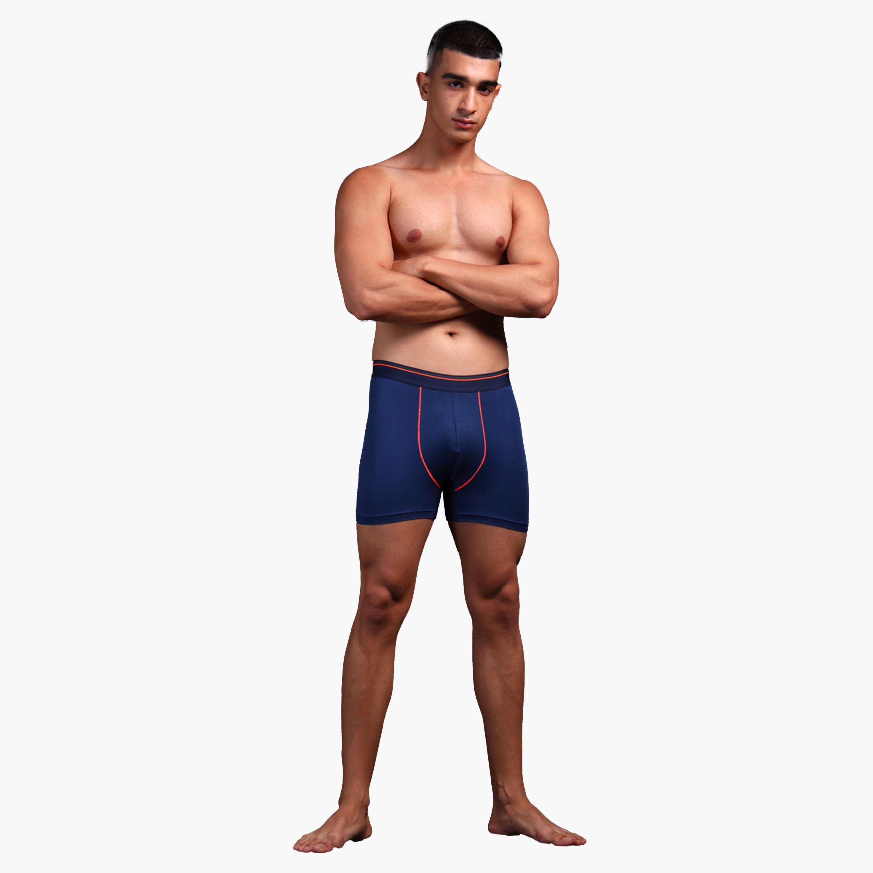 Technosport X Styli Solid 4-Way Stretch Trunks-men-clothing-innerwear-underwear-image-1