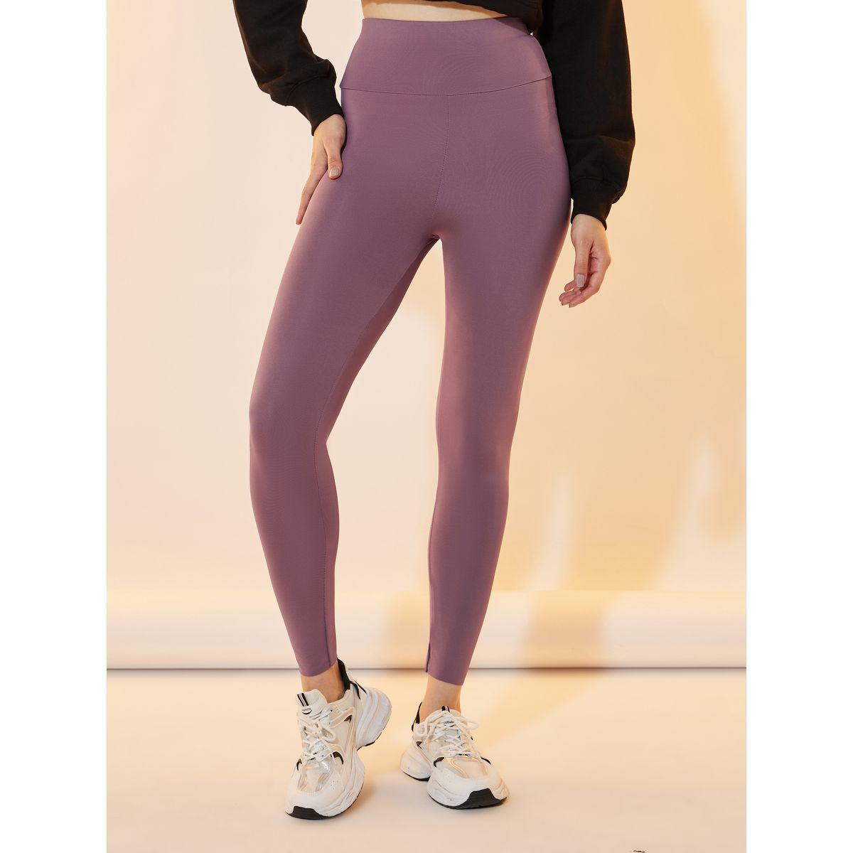 ليقنز سادة بخصر عريض-women-clothing-bottoms-leggings-image-2
