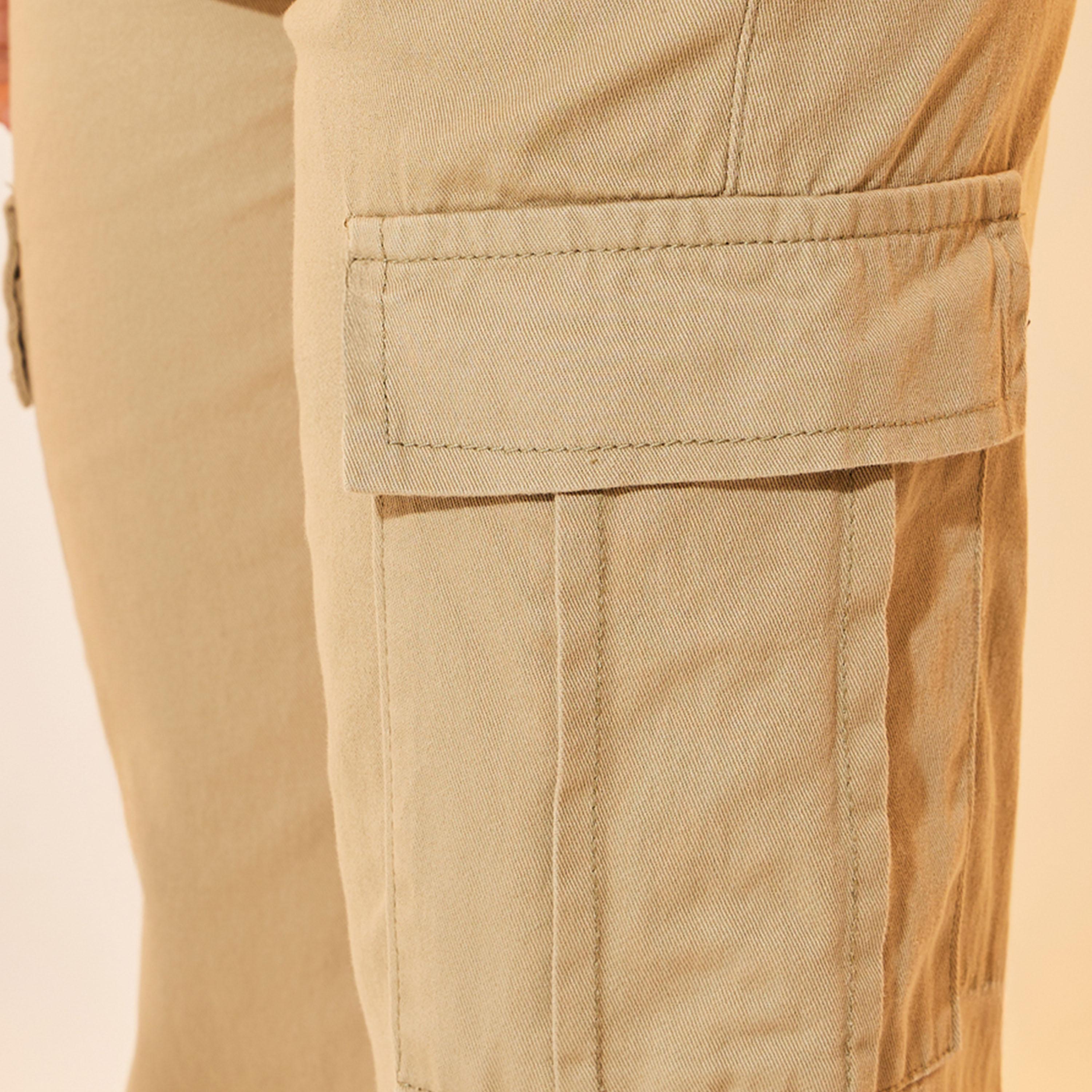 Take Two Solid Straight Fit Mid Rise Cargo Jeans-women-clothing-bottoms-jeans-image-3