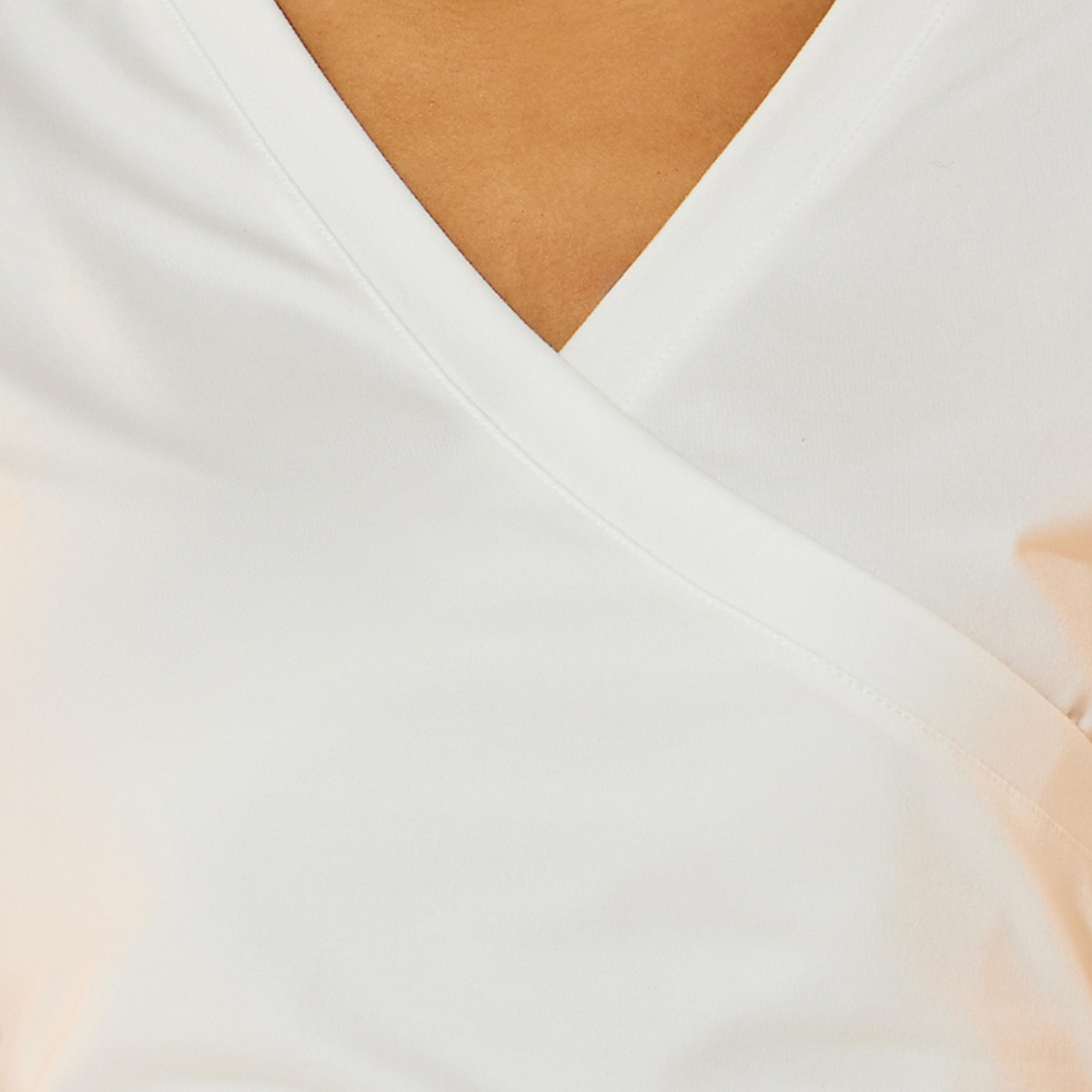 Take Two Slim Fit V Neck Wrap Front T-Shirt-women-clothing-tshirts-image-4