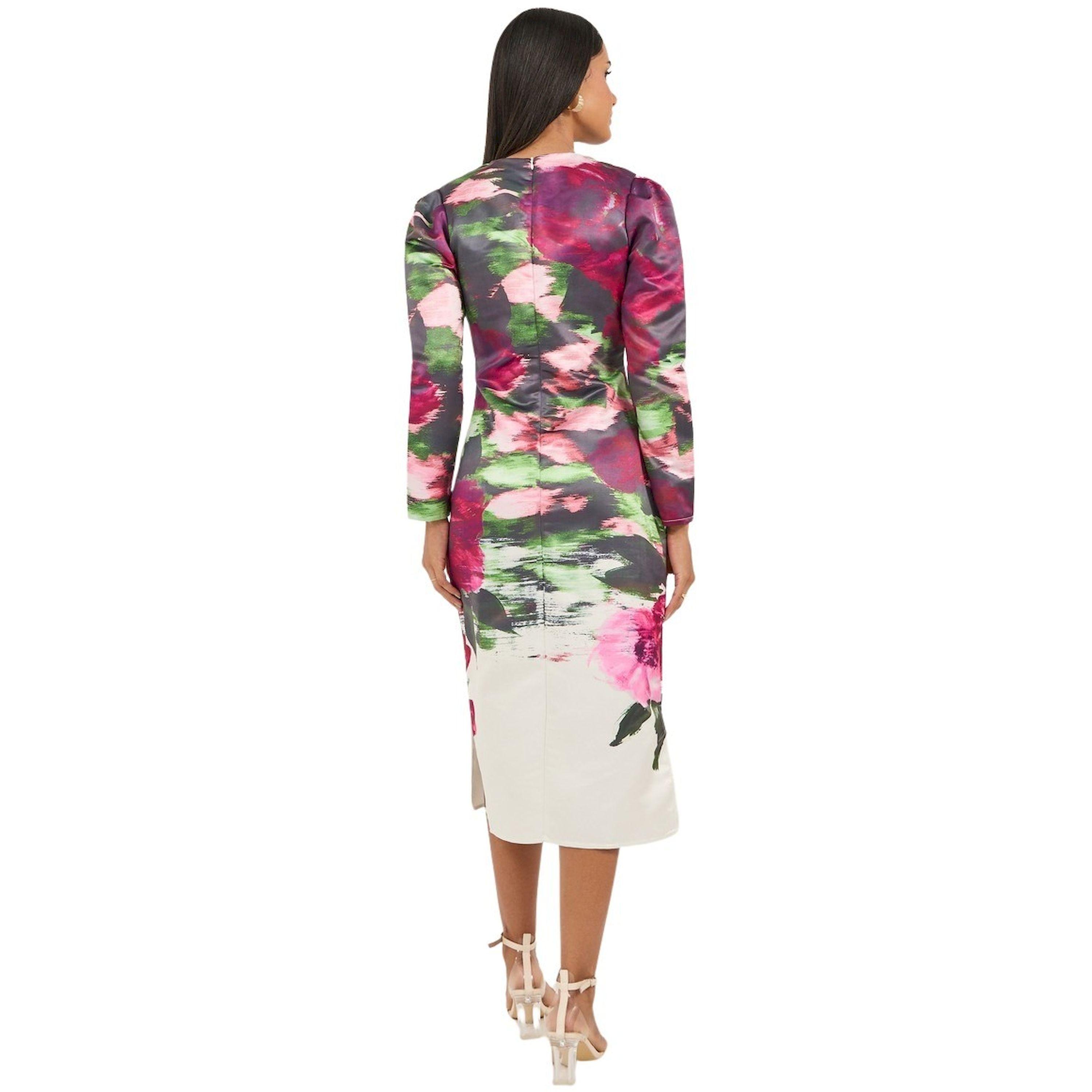 Styli Floral Print Long Sleeves Sheath Midi Dress-women-clothing-dresses-image-5