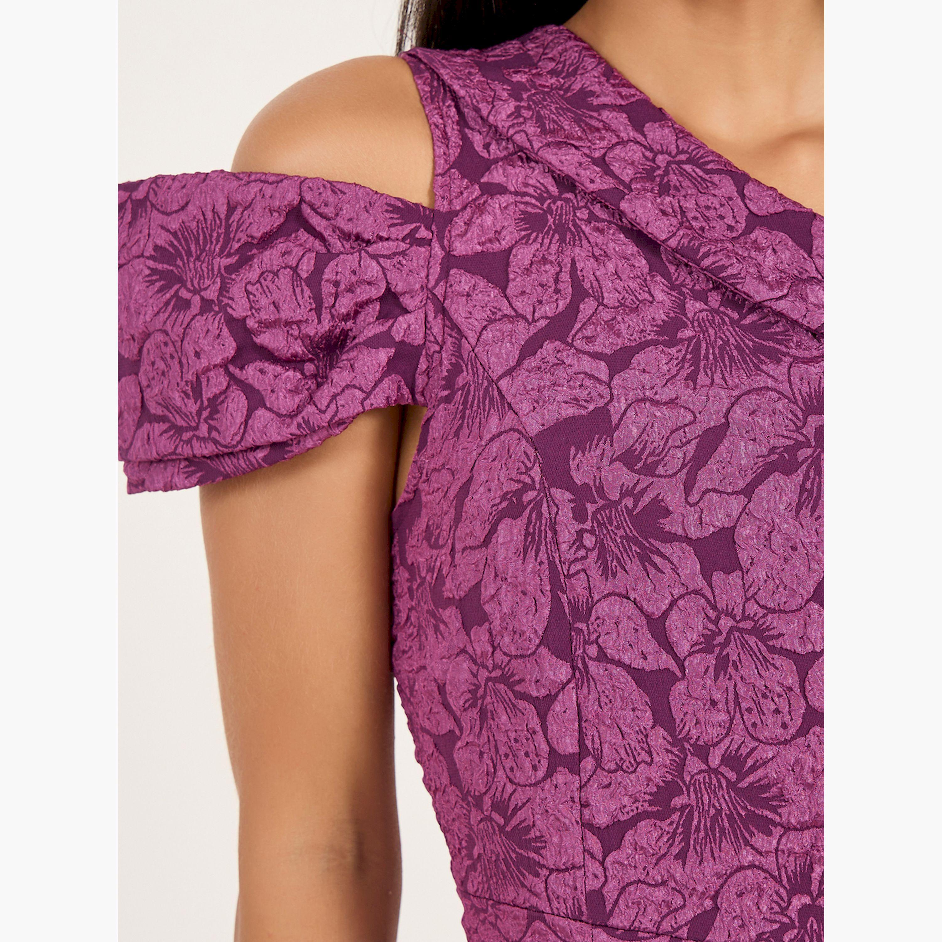 Styli Printed One Shoulder Neck A-Line Maxi Dress-women-clothing-dresses-image-4