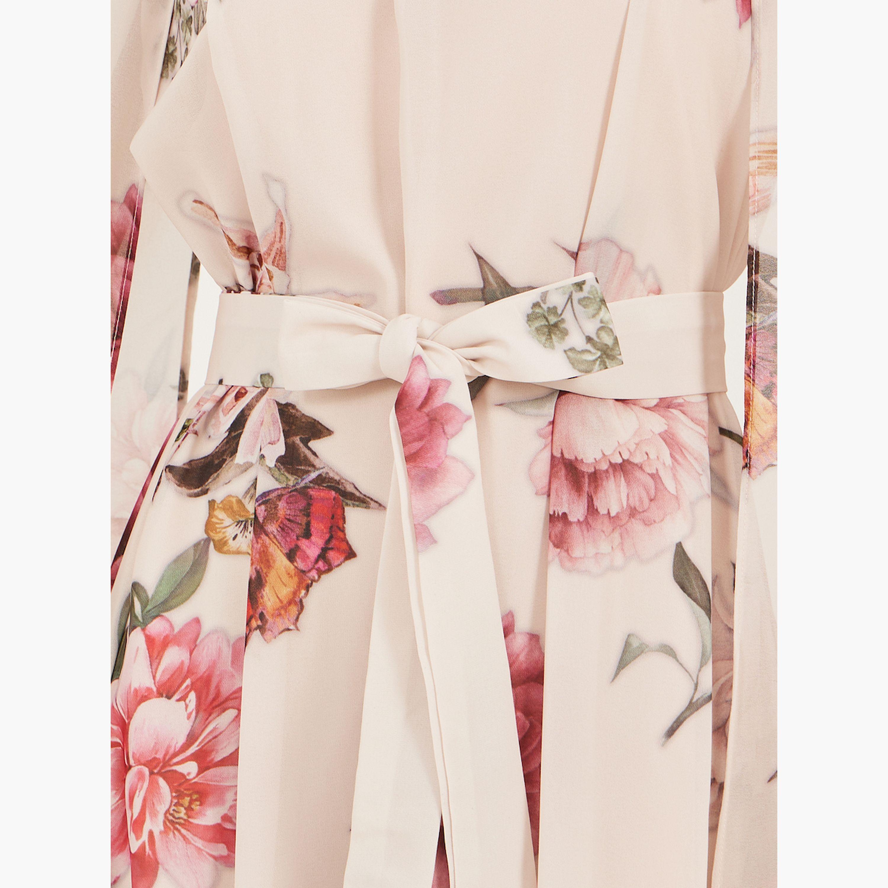Styli Floral Print High Neck Cape Maxi Dress-women-clothing-dresses-image-4